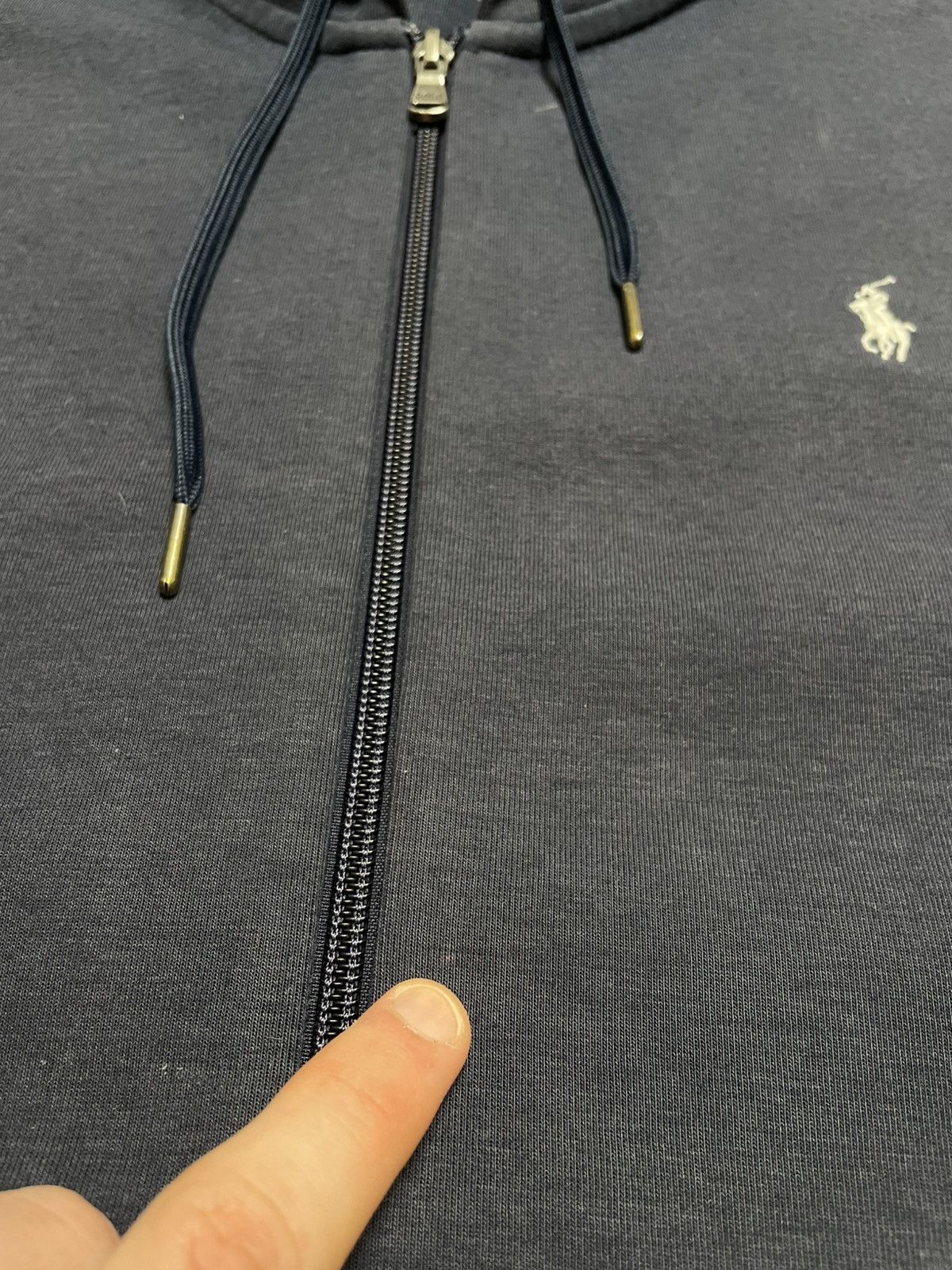 Polo Ralph Lauren Polo Ralph Lauren Navy Blue Zip-Up Hoodie Size US L / EU 52-54 / 3 - 8 Thumbnail