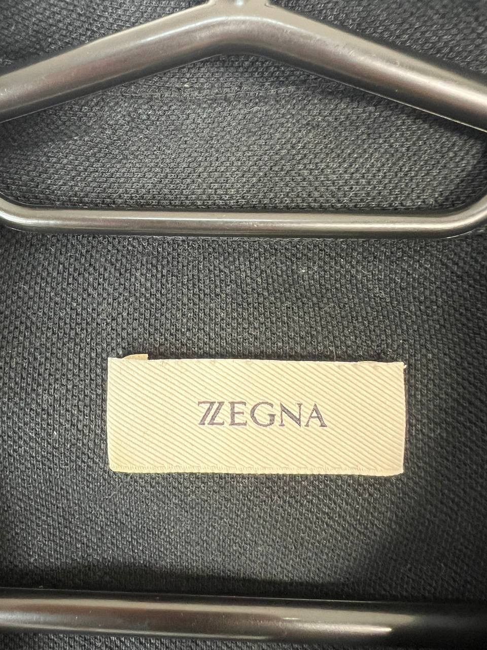 Z Zegna ZEGNA Polo Shirt Men’s Size S Black 100% Cotton Size US S / EU 44-46 / 1 - 5 Thumbnail