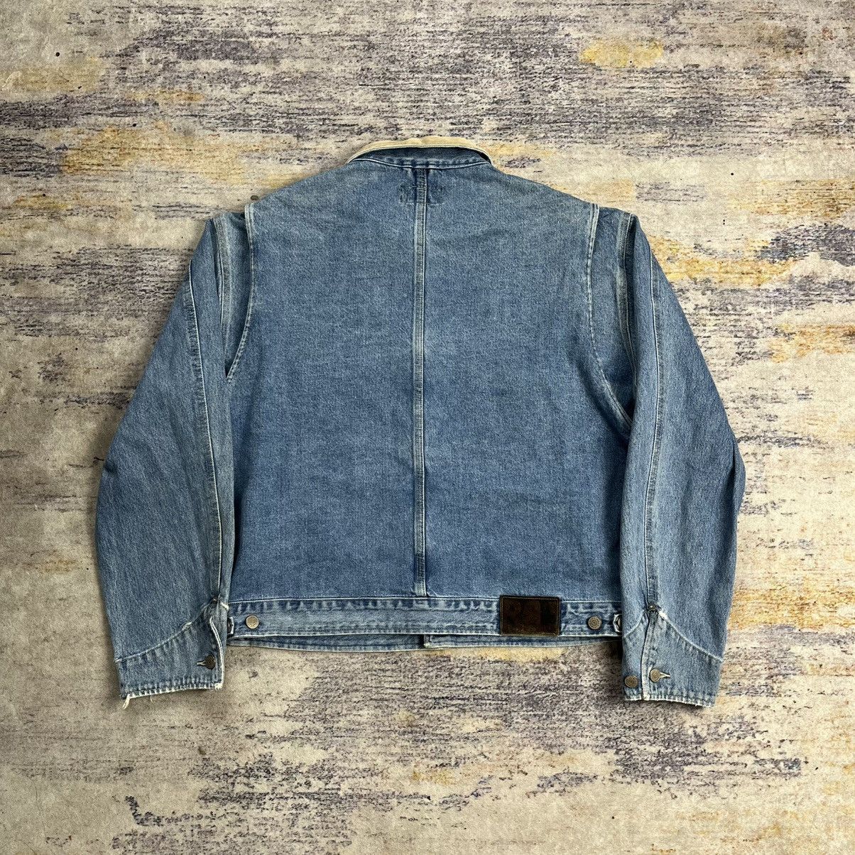 RRL Ralph Lauren Vintage 90s Rrl Ralph Lauren denim jacket Size US L / EU 52-54 / 3 - 2 Thumbnail