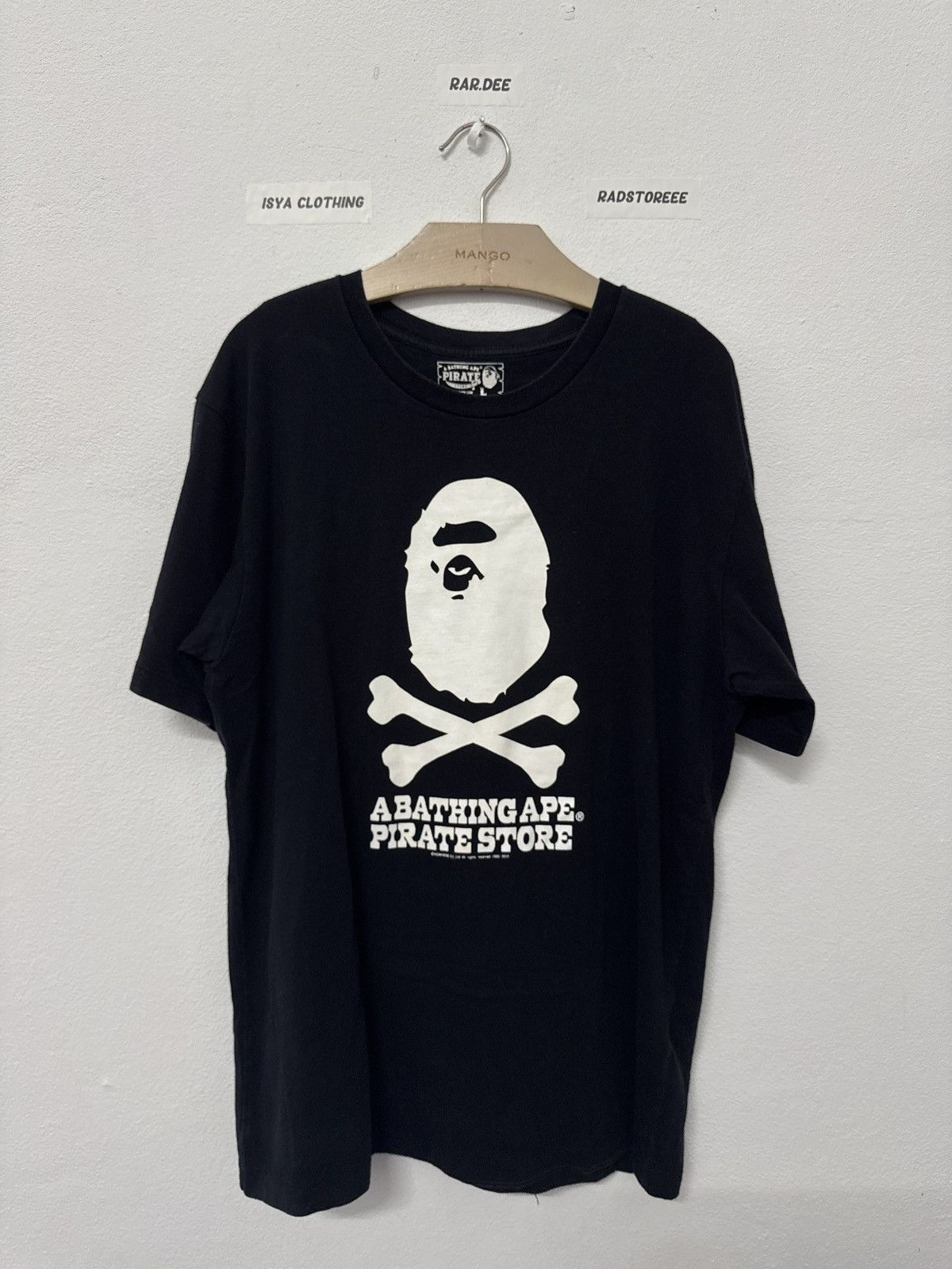 Bape A Bathing Ape Pirate Tee Size US L / EU 52-54 / 3 - 1 Thumbnail