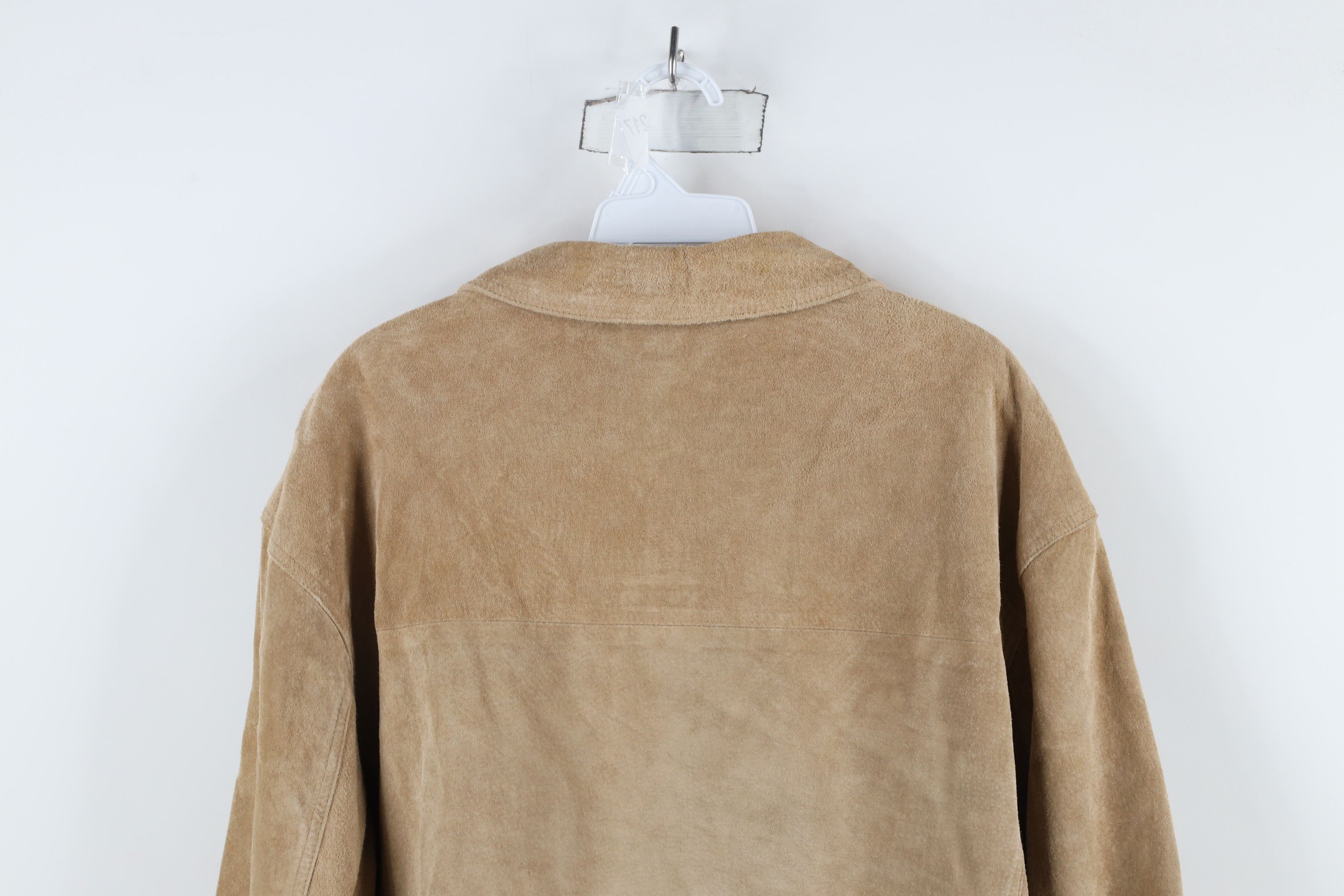 Vintage Vintage 90s Streetwear Collared Button Shirt Jacket Jac Size US L / EU 52-54 / 3 - 10 Thumbnail