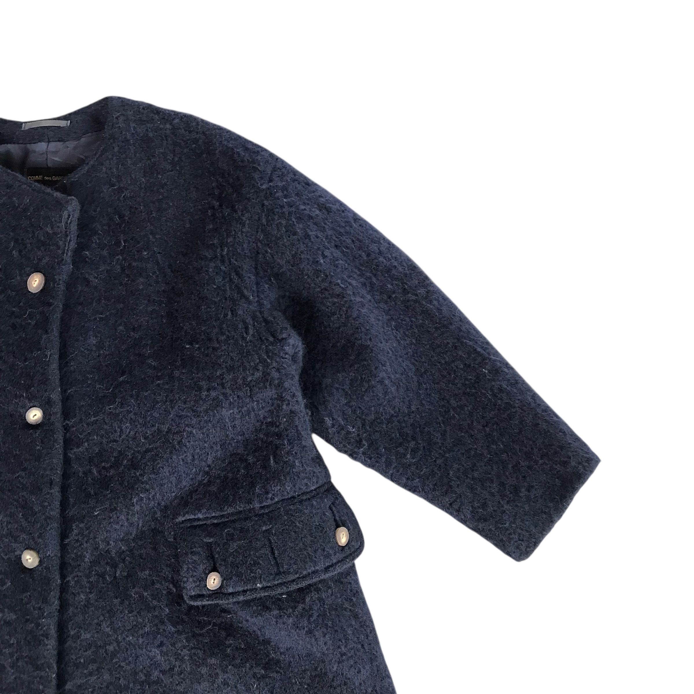 Comme des Garcons Archive Rare 1980 Comme Des Garcons Wool Jacket Size US M / EU 48-50 / 2 - 9 Thumbnail