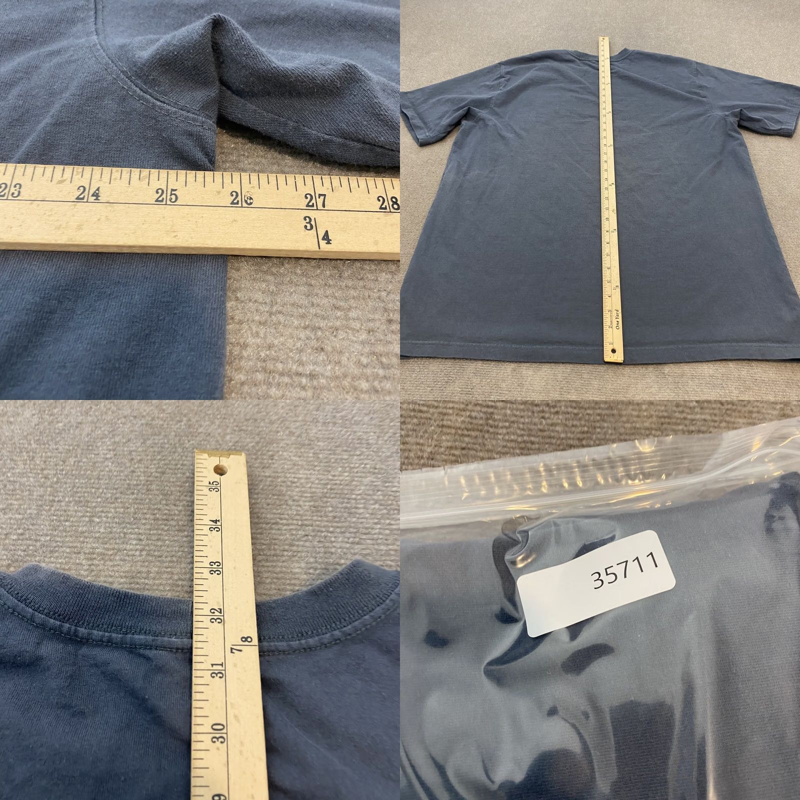 Carhartt Carhartt Pocket Shirt Mens XL Gray Distressed Grunge Logo K87 BLS Vintage Grunge All Seasons Heavyweight Cotton Shirt Mens XL Tall Size US XL / EU 56 / 4 - 8 Thumbnail