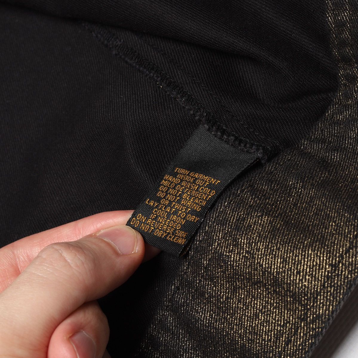 Ralph Lauren Ralph Lauren Jeans Co Bronze Brown Glitter jacket Biker Crop Size XS / US 0-2 / IT 36-38 - 14 Thumbnail
