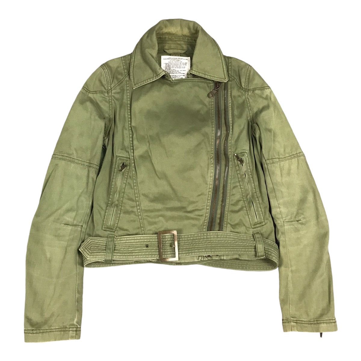 If Six Was Nine × Japanese Brand × Le Grande Bleu (L.G.B.) G.O.A JAPAN GREEN MILITARY CROPPED JACKET Size US XS / EU 42 / 0 - 1 Thumbnail