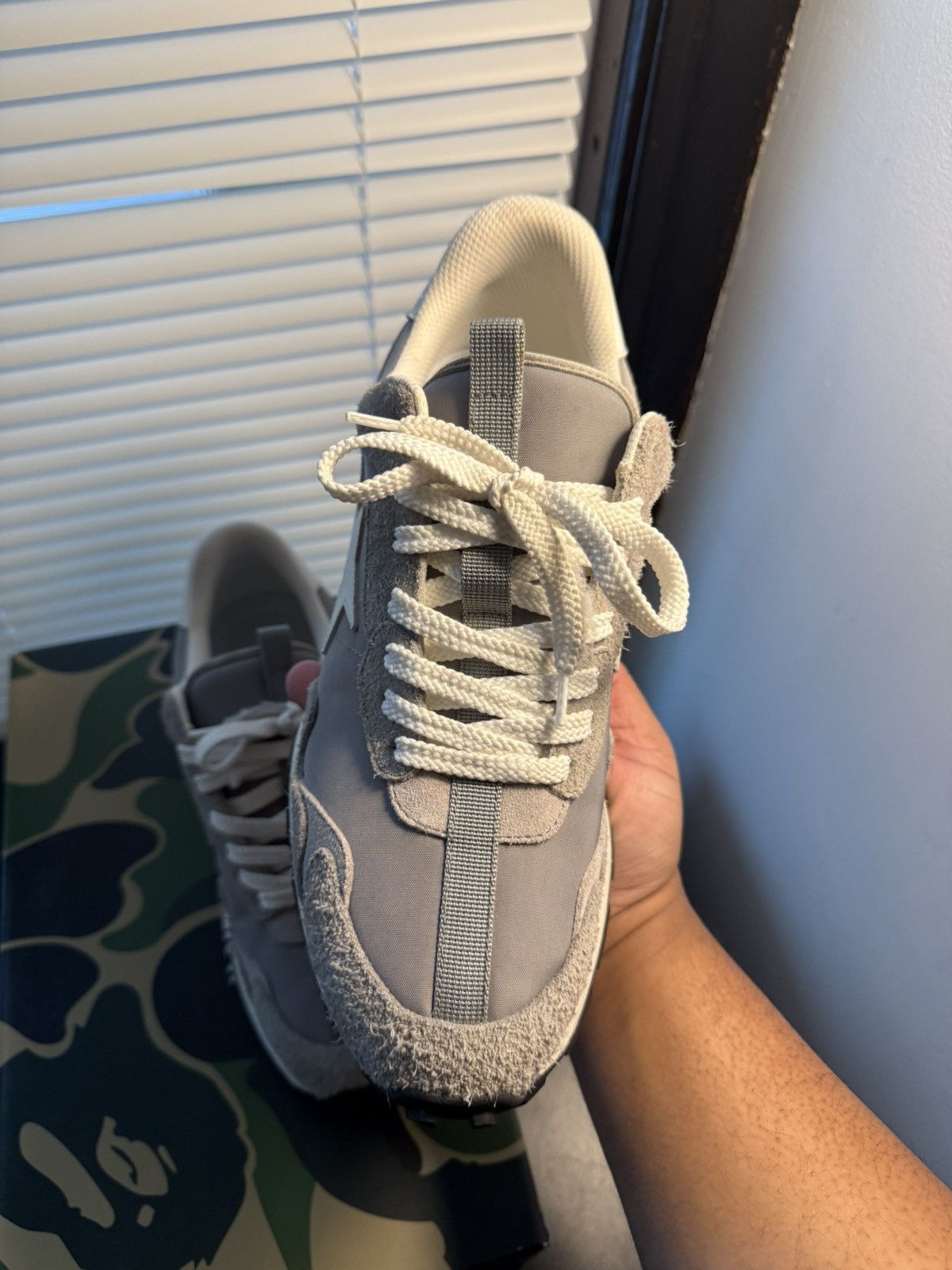 Bape Bape Roadsta Express Grey Size 11 US / 44 EU Size US 11 / EU 44 - 9 Thumbnail