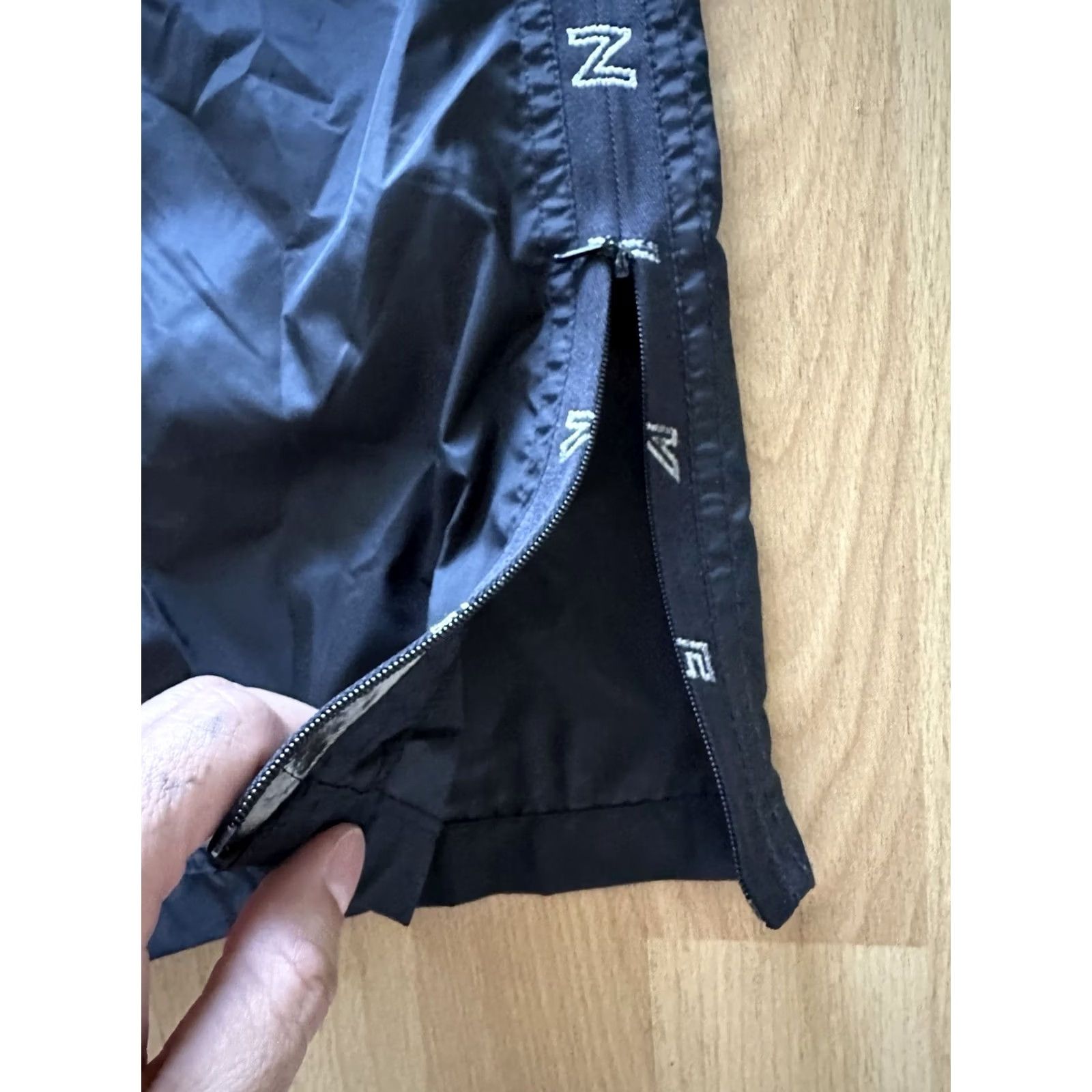 Nike VINTAGE Nike Track Pants Baggy Black Mens XL Wide-Leg 90s Nike Sportswear Size US 36 / EU 52 - 3 Thumbnail