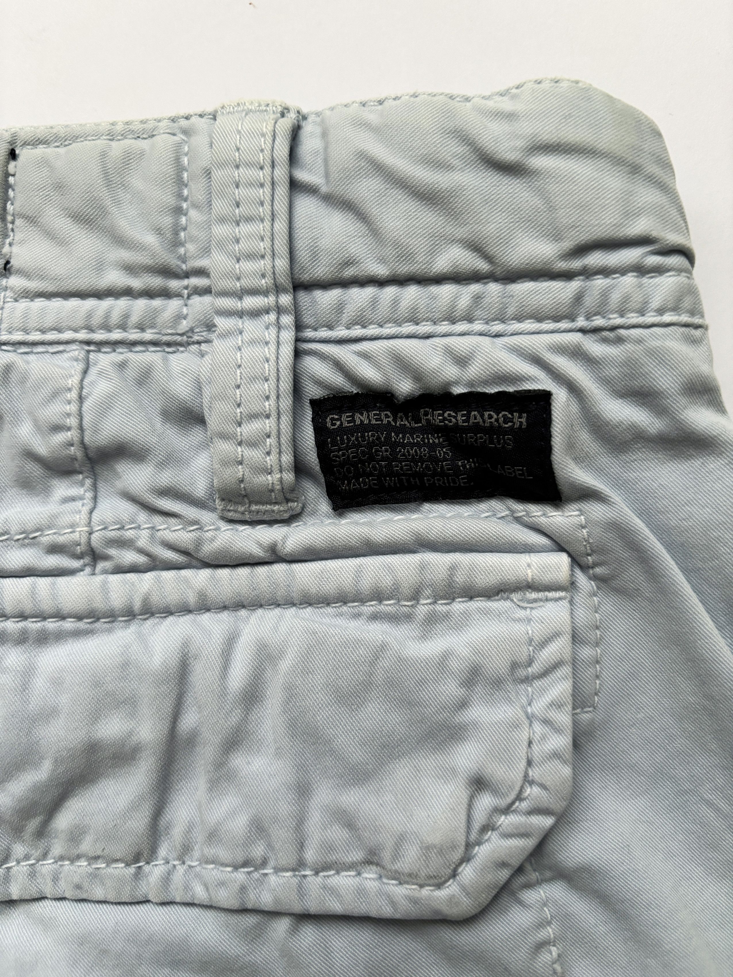 General Research ⚡️QUICK SALE⚡️General Research Pale Blue Cargo Shorts Size US 30 / EU 46 - 3 Thumbnail