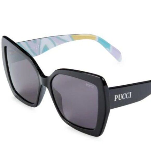 Emilio Pucci Pucci 58MM Geometric Sunglasses Size ONE SIZE - 2 Thumbnail