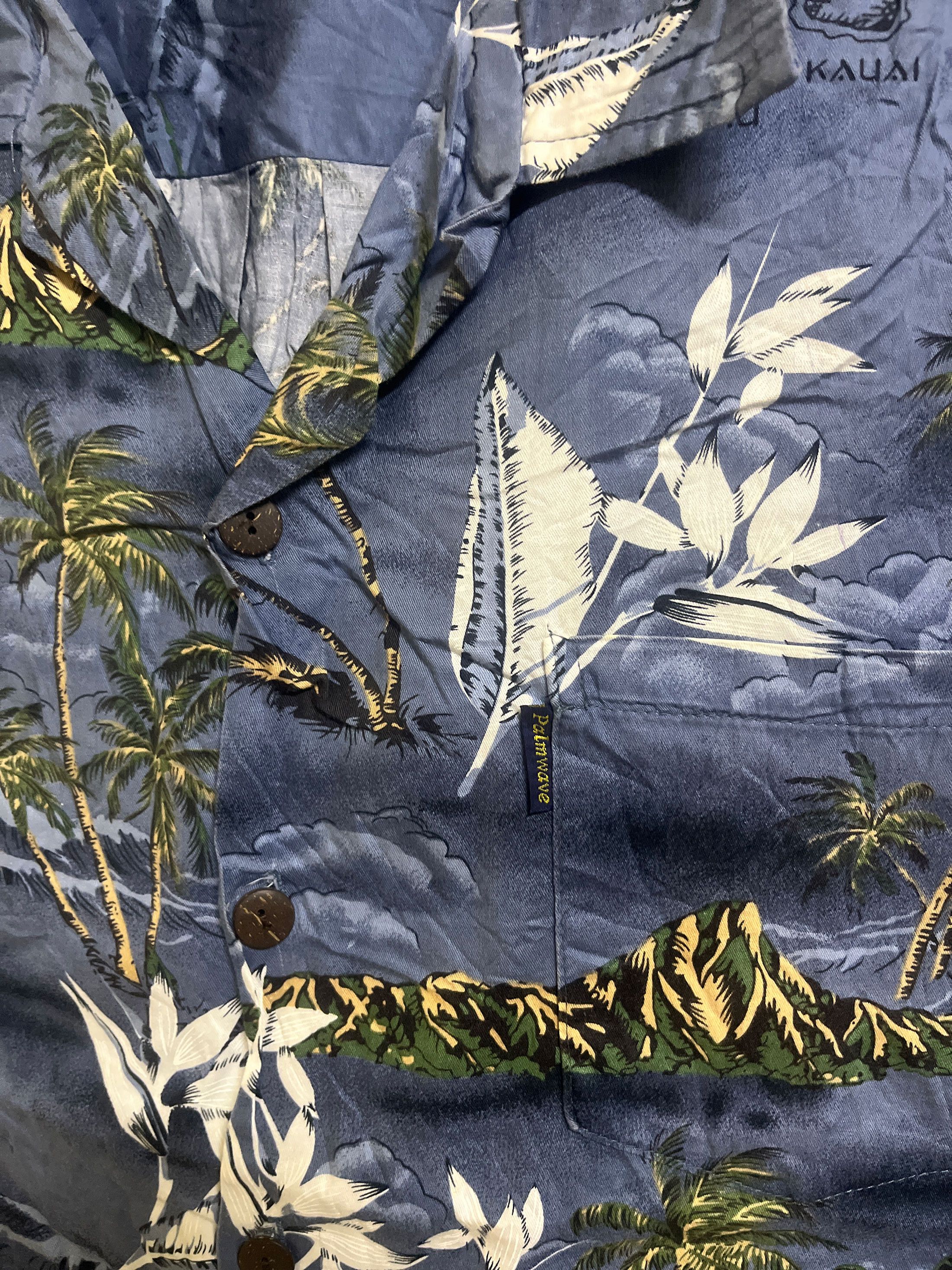 Japanese Brand Vintage Palmwave Hawaii Hawaiian Short Sleeve Size US M / EU 48-50 / 2 - 2 Thumbnail