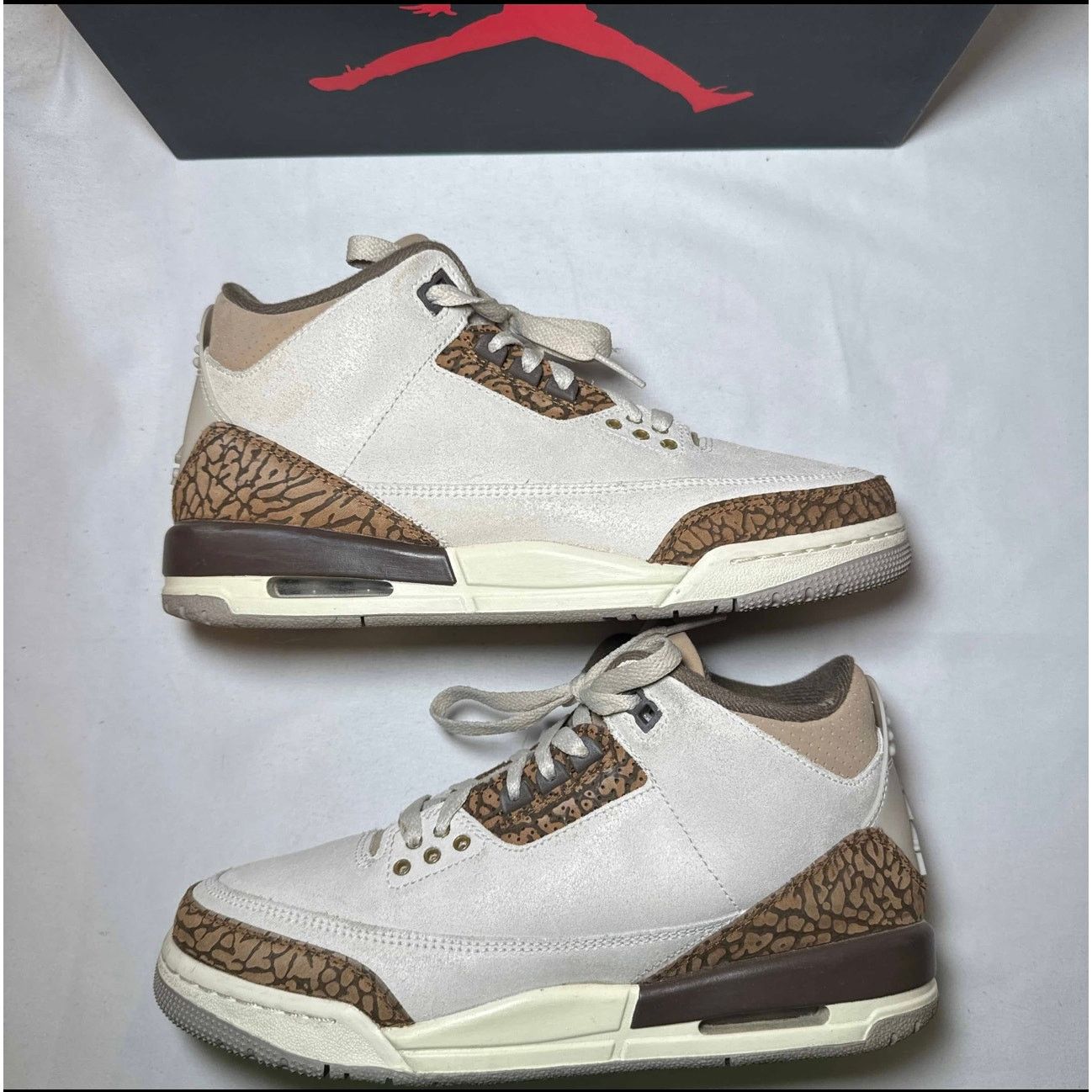 Jordan Brand × Nike Size 6.5 - Nike Air Jordan 3 Retro GS Palomino Men's Shoes Size US 6.5 / EU 39-40 - 2 Thumbnail