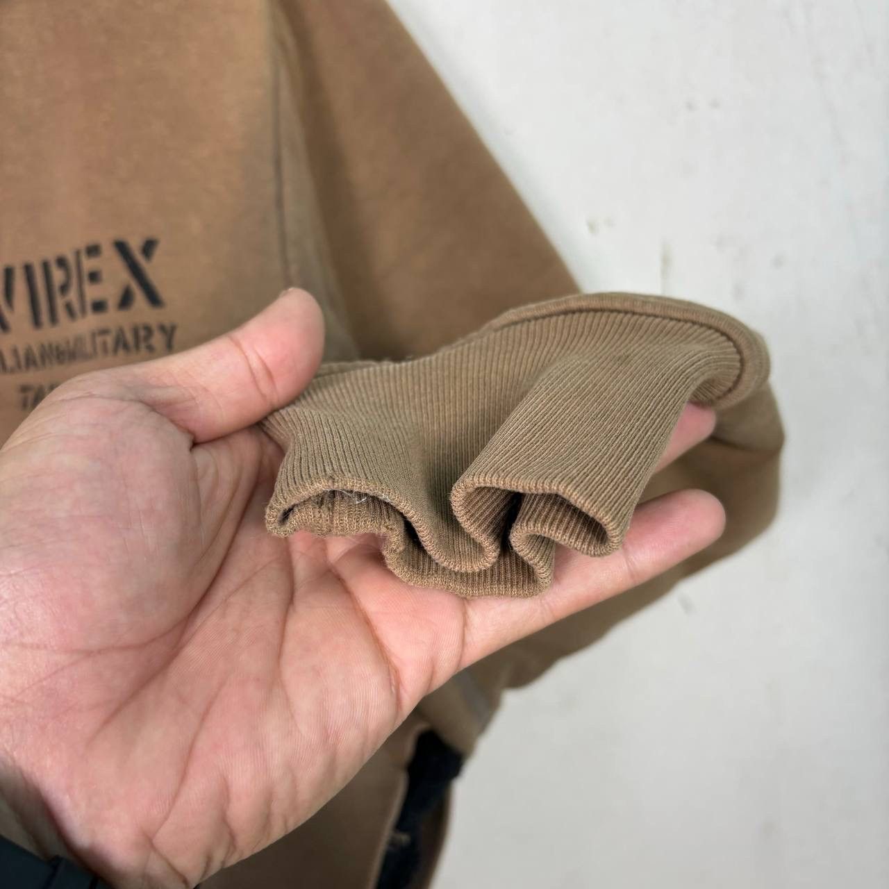Avirex Vtg 90s Avirex Sherpa Lined Full Zip Hoodie Y2K Streetwear Size US XL / EU 56 / 4 - 10 Thumbnail
