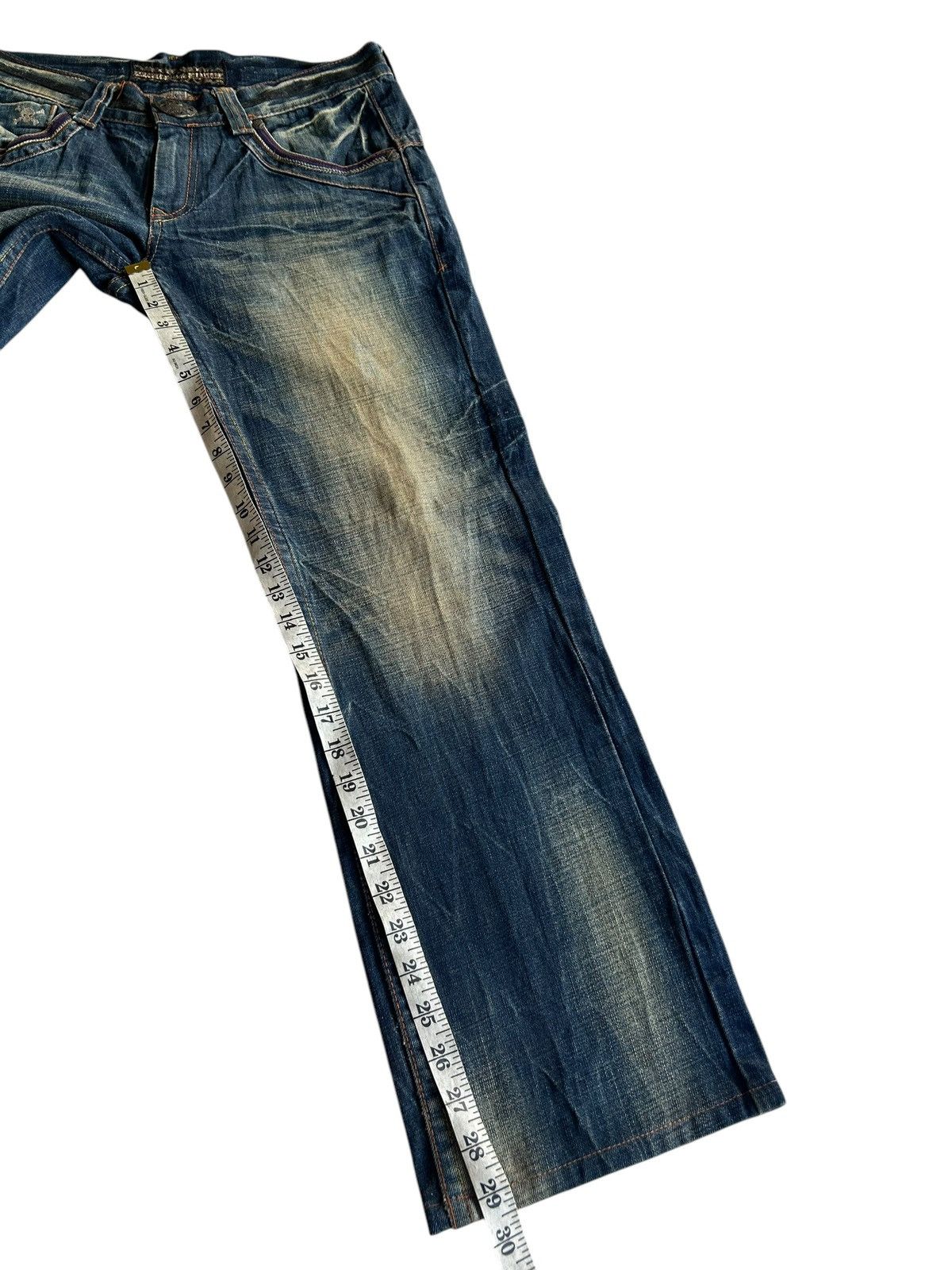 Japanese Brand × Kapital × Vintage Rusty Skull Japanese Brand Studio R.P Denim Jeans Size US 32 / EU 48 - 19 Thumbnail
