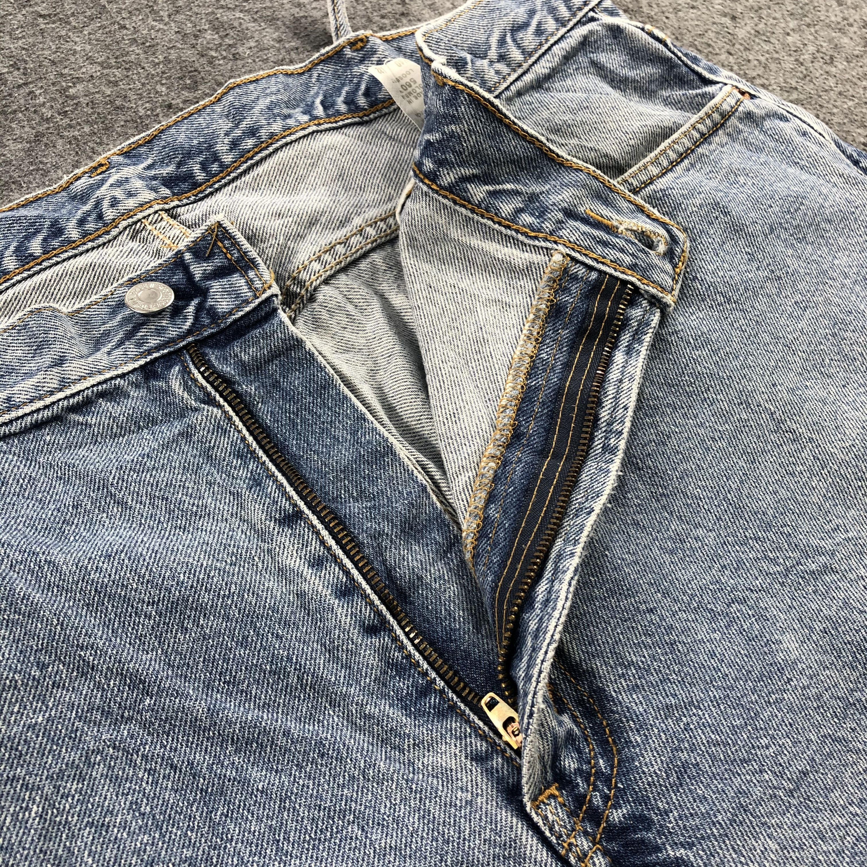 Levi's Vintage Levis 560 Jeans-JM1169 Size US 41 - 9 Thumbnail