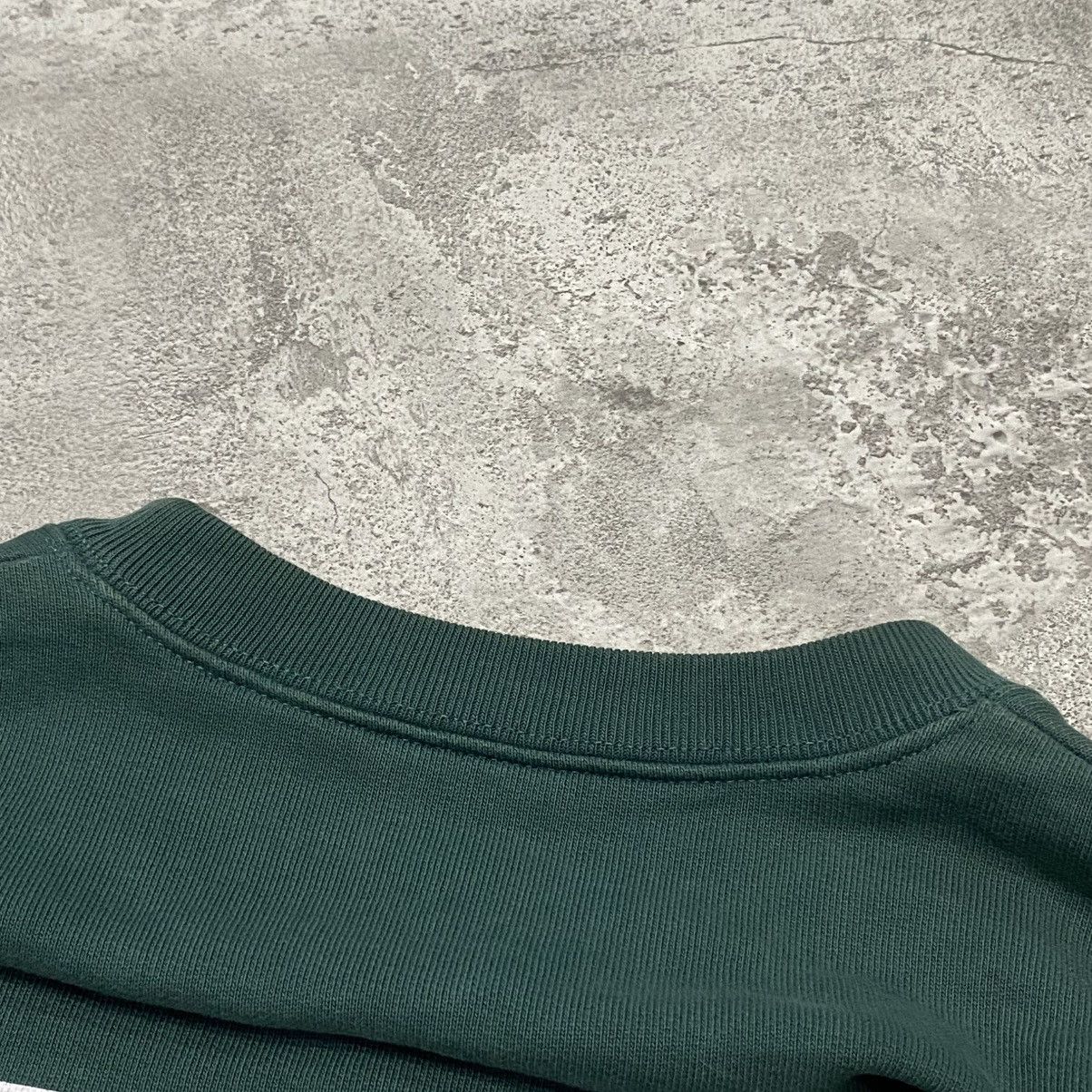 Balenciaga Balenciaga Block Logo Green Crewneck Size US XS / EU 42 / 0 - 6 Thumbnail