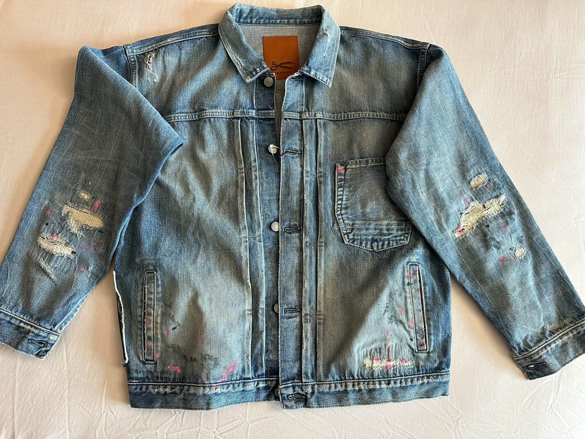 DENHAM DENHAM Japanese Denim Jacket Size US M / EU 48-50 / 2 - 1 Thumbnail