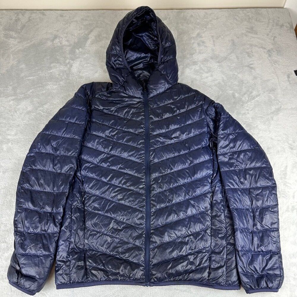 Uniqlo Uniqlo Blue Down Light Jacket Men’s Size M Size US M / EU 48-50 / 2 - 1 Thumbnail