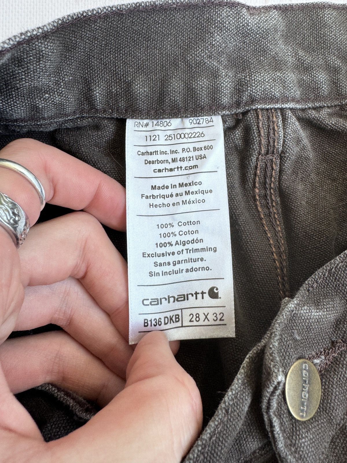 Carhartt Carhartt Single Knee Carpenter Pants Vintage Size US 30 / EU 46 - 6 Thumbnail
