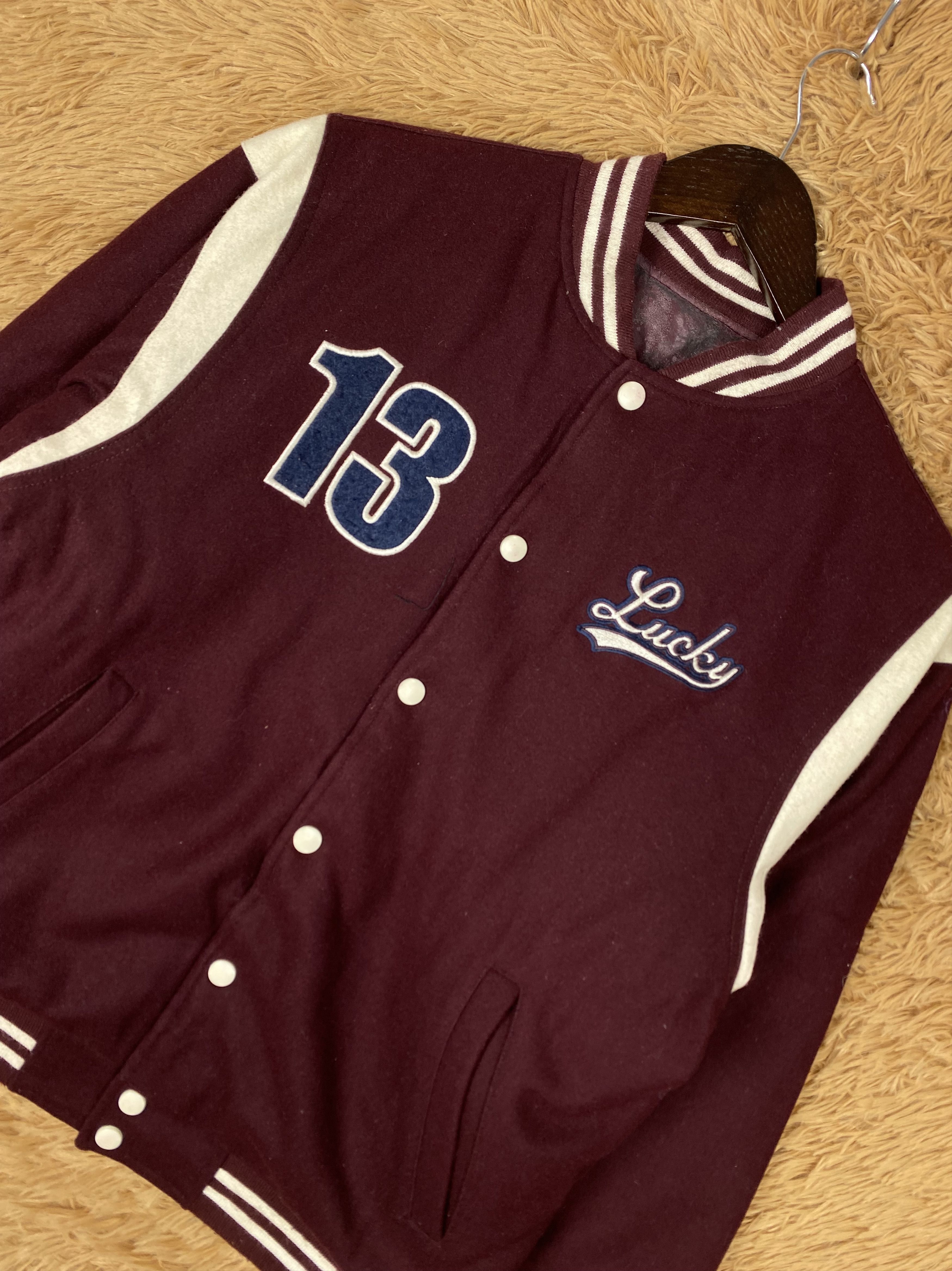 Lucky Brand Vintage Lucky Brand Varsity Jacket DJ0401 Size US S / EU 44-46 / 1 - 2 Thumbnail