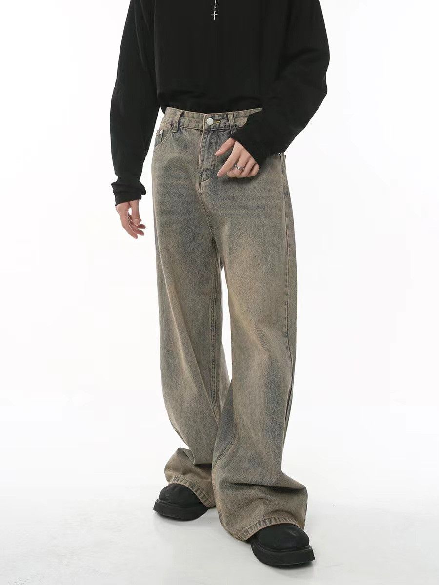 Japanese Brand × Jean Old Original Washed Straight Leg Jeans Size US 32 / EU 48 - 3 Thumbnail