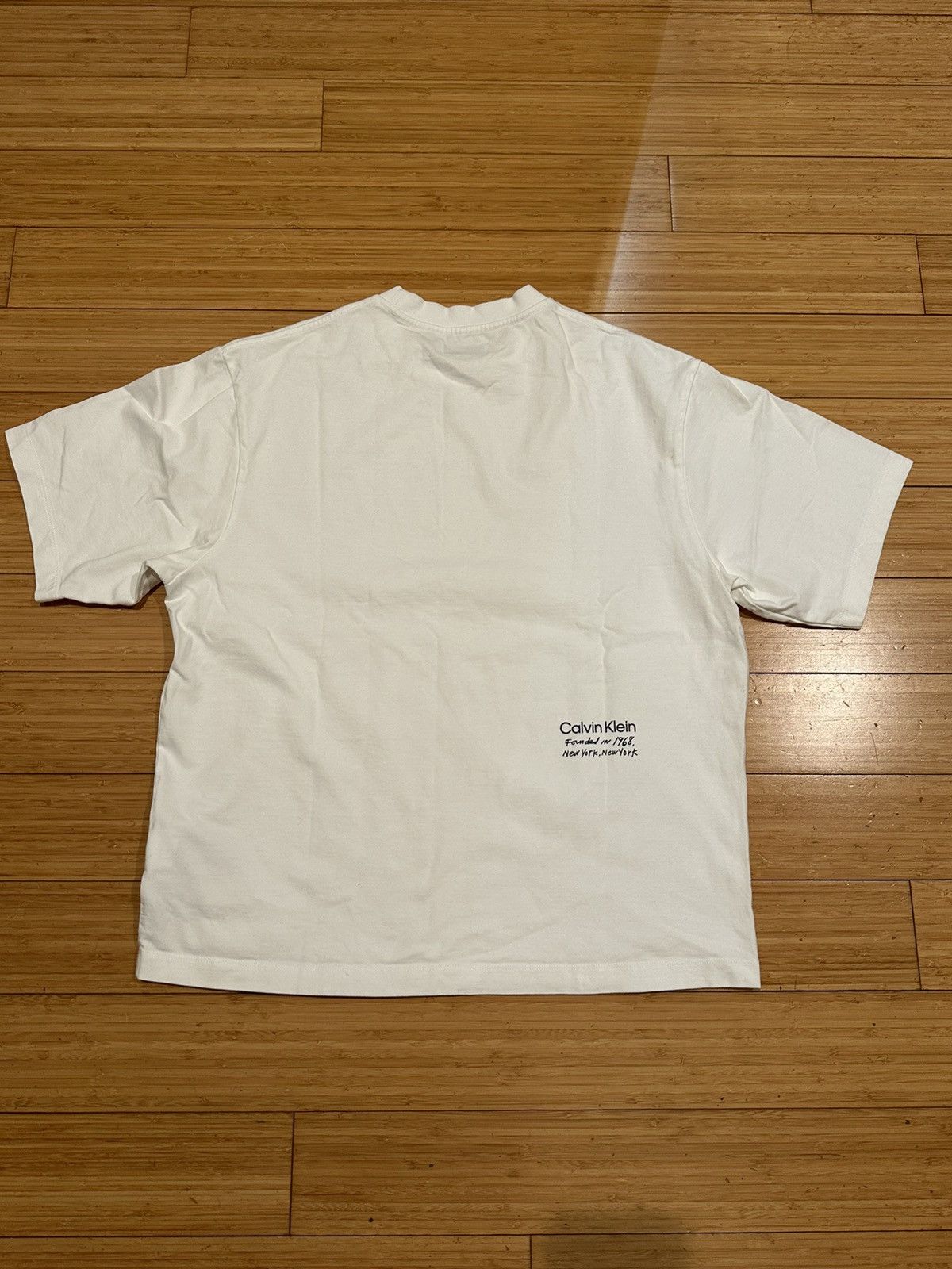 Calvin Klein Calvin Klein Heavyweight Cotton T-Shirt Size S Size US S / EU 44-46 / 1 - 2 Thumbnail