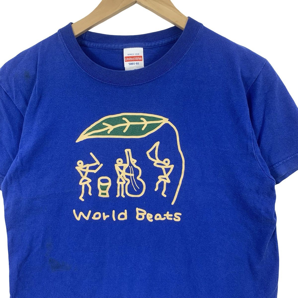 Other WORLD BEATS School Of Music Art Design Tee Shirt Top Size US S / EU 44-46 / 1 - 5 Thumbnail