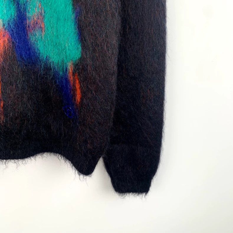 Louis Vuitton Louis Vuitton 23 Black Butterfly Intarsia Mohair Crew Neck Size US M / EU 48-50 / 2 - 5 Thumbnail