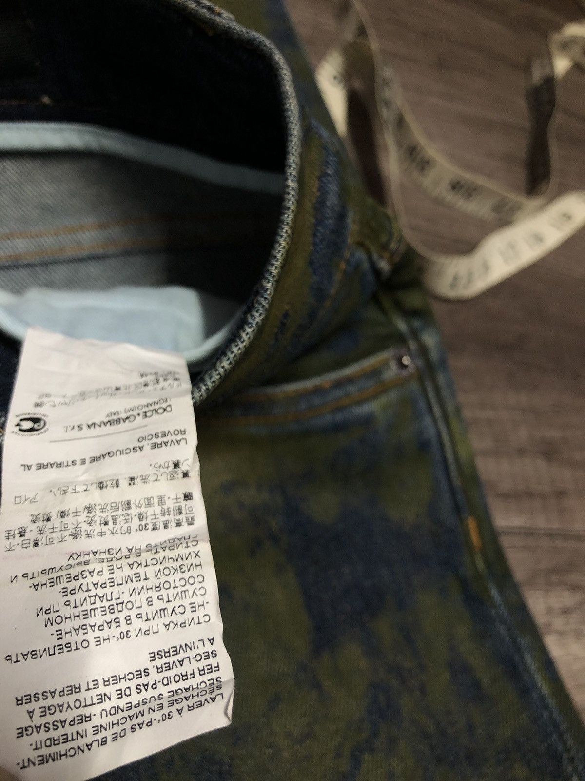 Dolce & Gabbana Dolce & Gabbana Gorgeous Blue Skinny Jeans Size US 32 / EU 48 - 8 Thumbnail