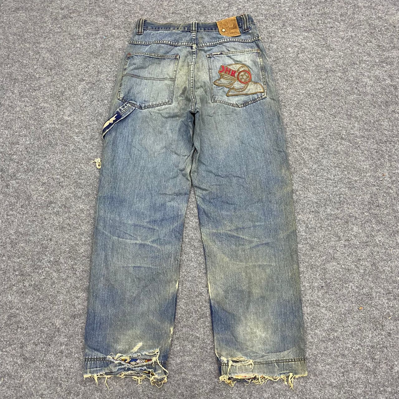 If Six Was Nine 💥Best Offer💥Vintage SOHK Baggy Distressed Denim Size US 32 / EU 48 - 2 Thumbnail