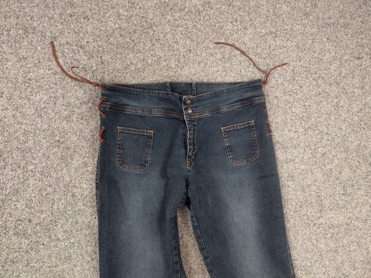 Le Grande Bleu (L.G.B.) Vintage Hysteric Glamour Faded l.g.b. Style Flared jeans Size 28" / US 6 / IT 42 - 7 Thumbnail