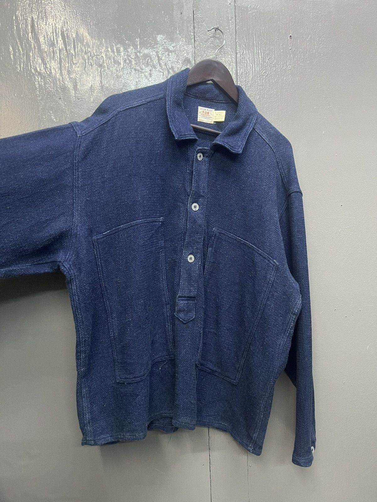 FOB Factory Vintage Union Made F.O.B Factory USA Army Shirt Size US L / EU 52-54 / 3 - 4 Thumbnail