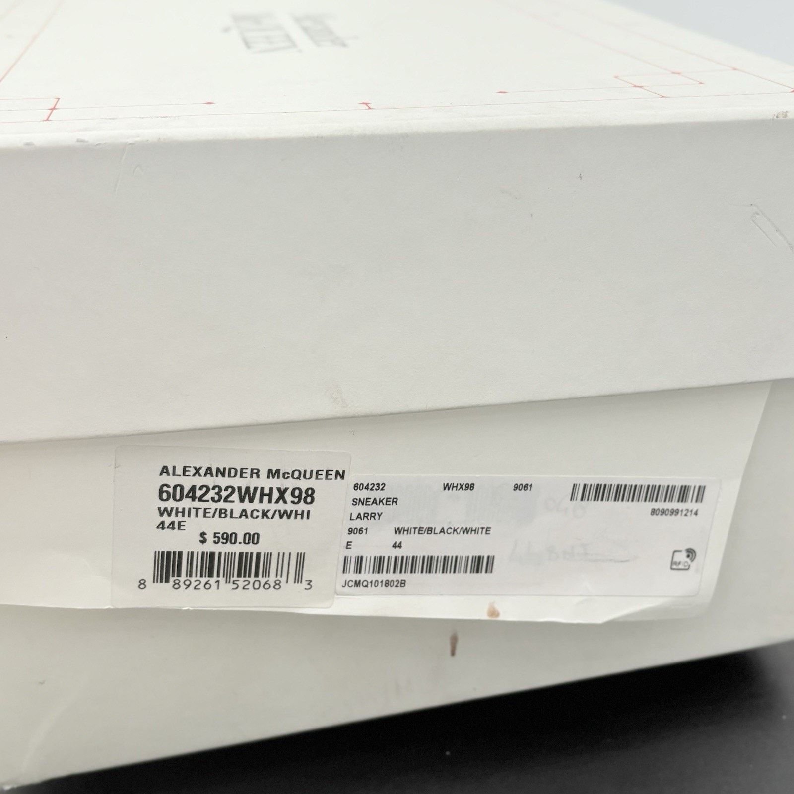Alexander McQueen Alexander McQueen Clear Sole ' Black White ' | GOOD COND! Size US 11 / EU 44 - 15 Thumbnail