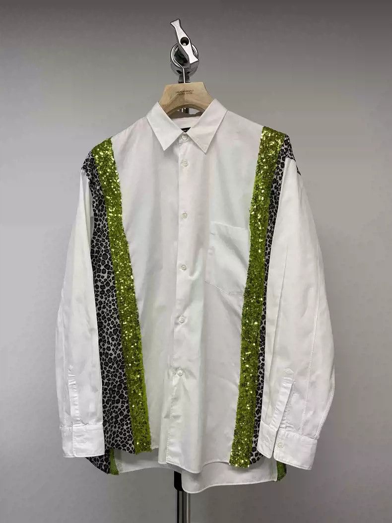 Comme des Garcons comme des garcon leopard print sequin shirt Size US S / EU 44-46 / 1 - 1 Thumbnail
