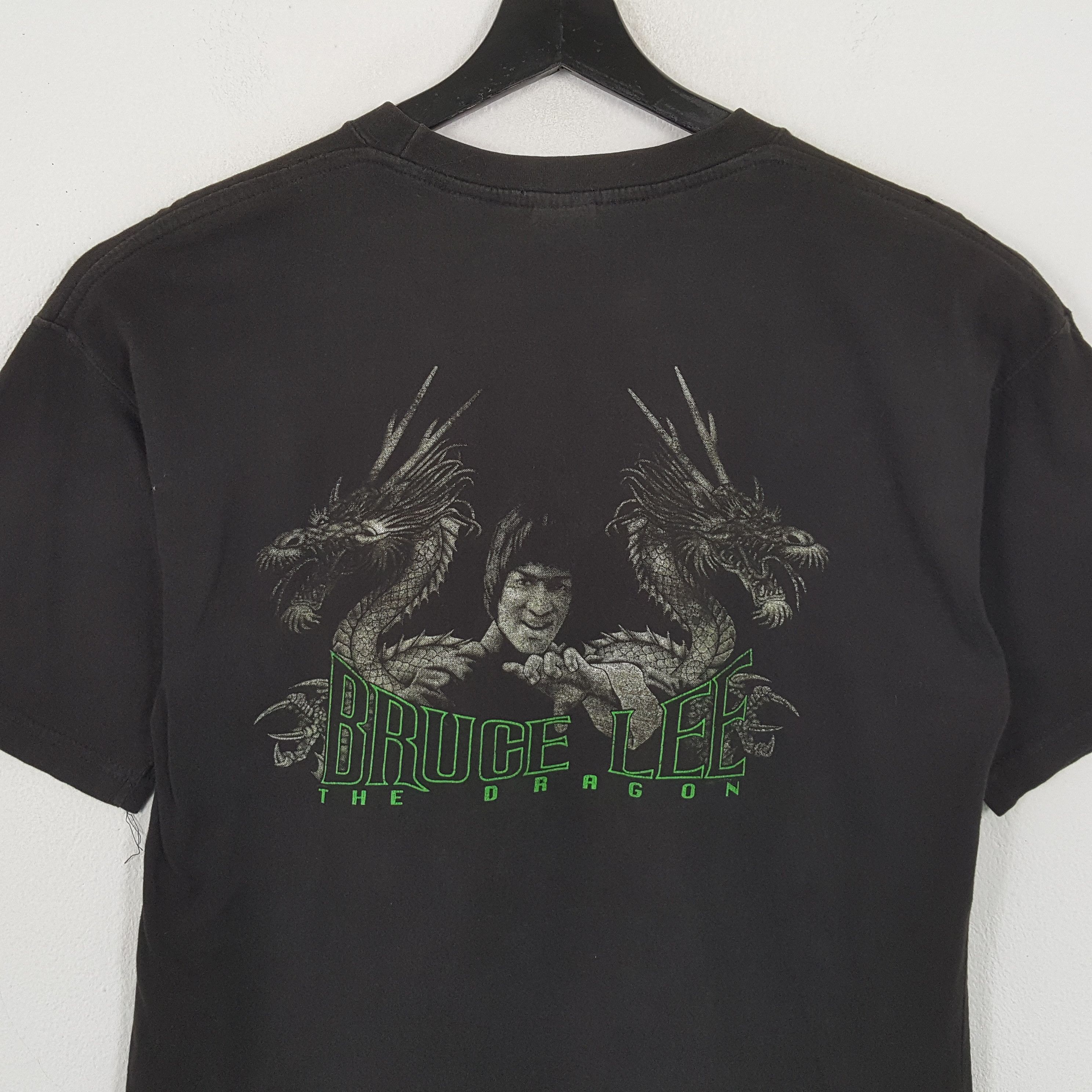 Vintage BRUCE LEE The Dragon Movie Style Tshirt Size US M / EU 48-50 / 2 - 4 Thumbnail