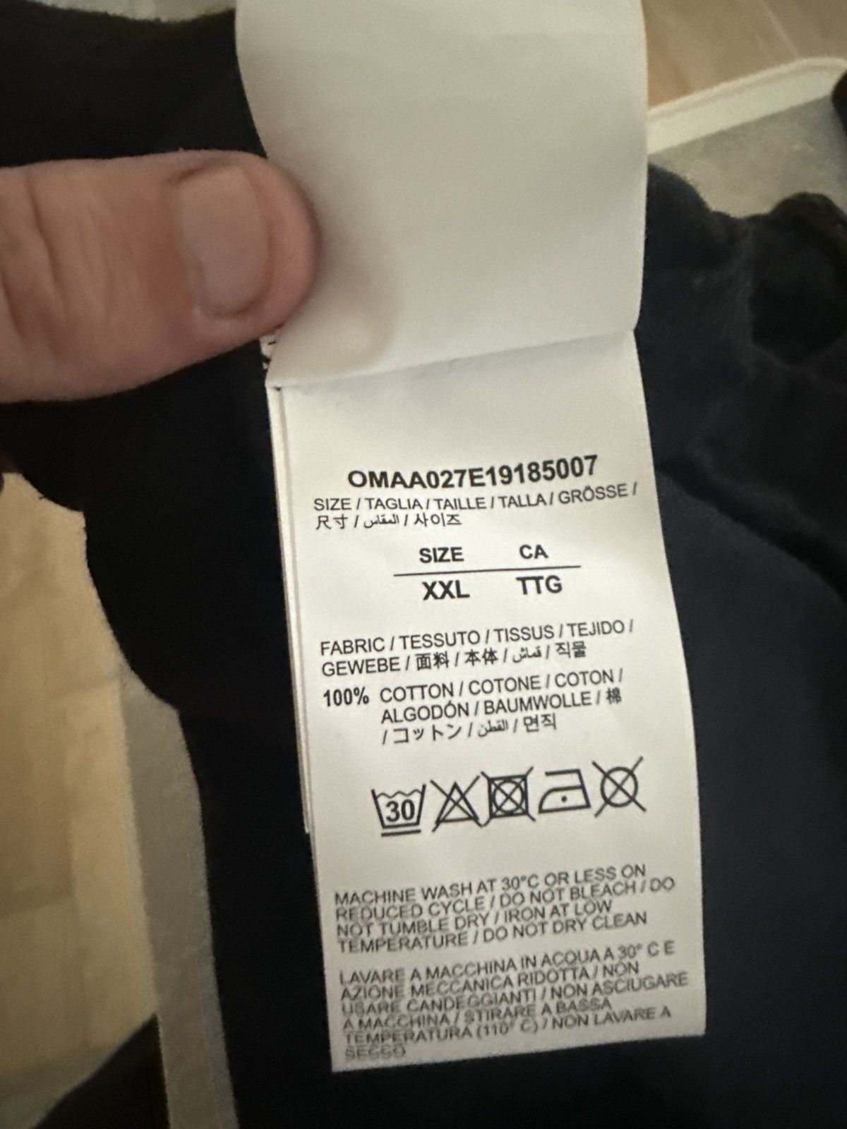 Off-White Off White Bats Black Red Tshirt Fall 19’ Virgil XXL Size US XXL / EU 58 / 5 - 3 Thumbnail