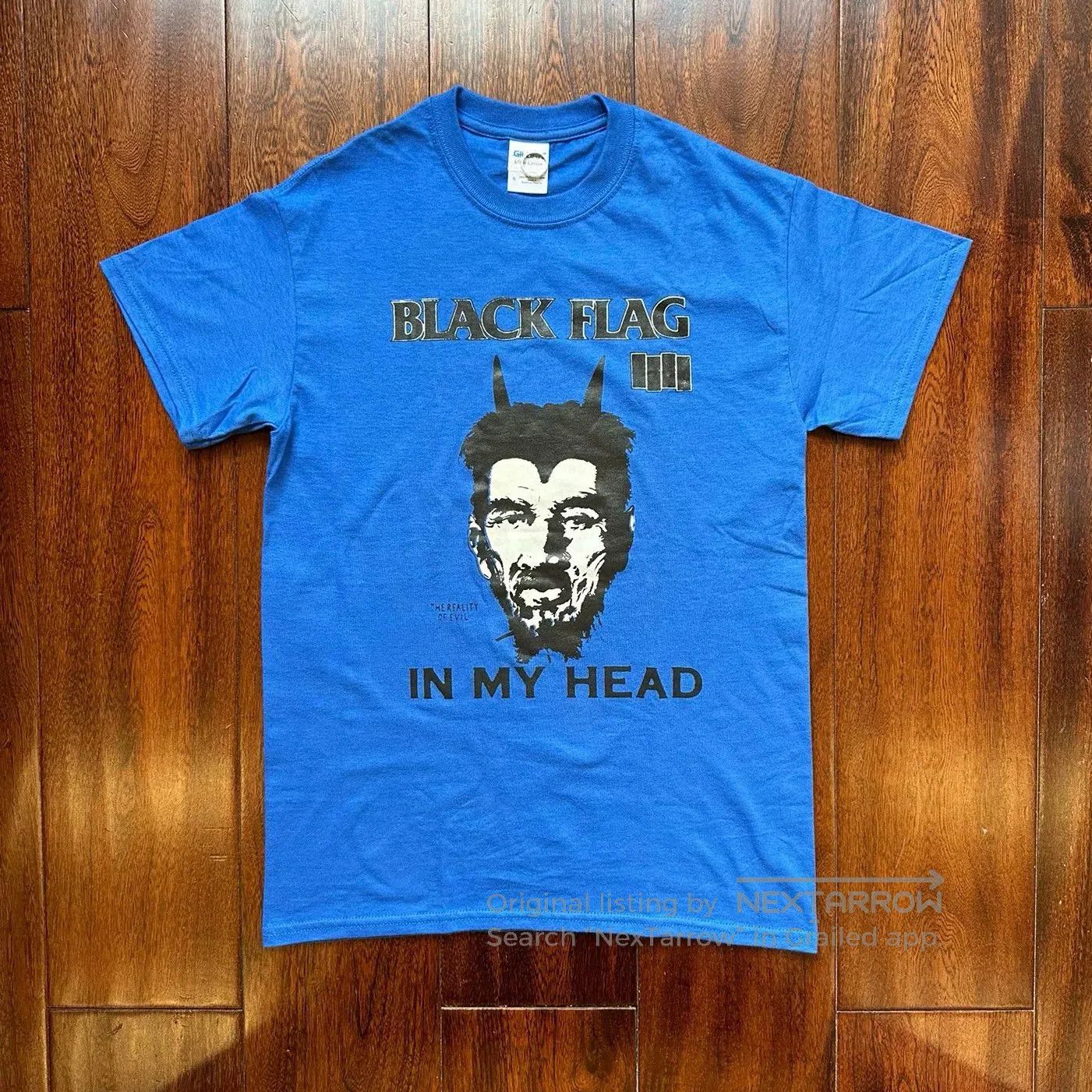 Vintage Black Flag 00s Vintage Tee. Size US M / EU 48-50 / 2 - 1 Thumbnail