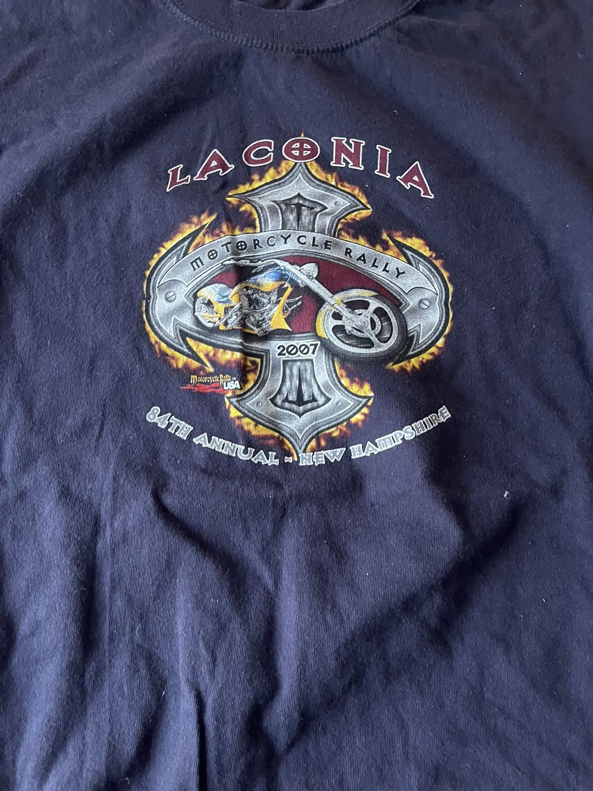 Vintage 2007 Laconia Bike Week Shirt Size US L / EU 52-54 / 3 - 2 Thumbnail