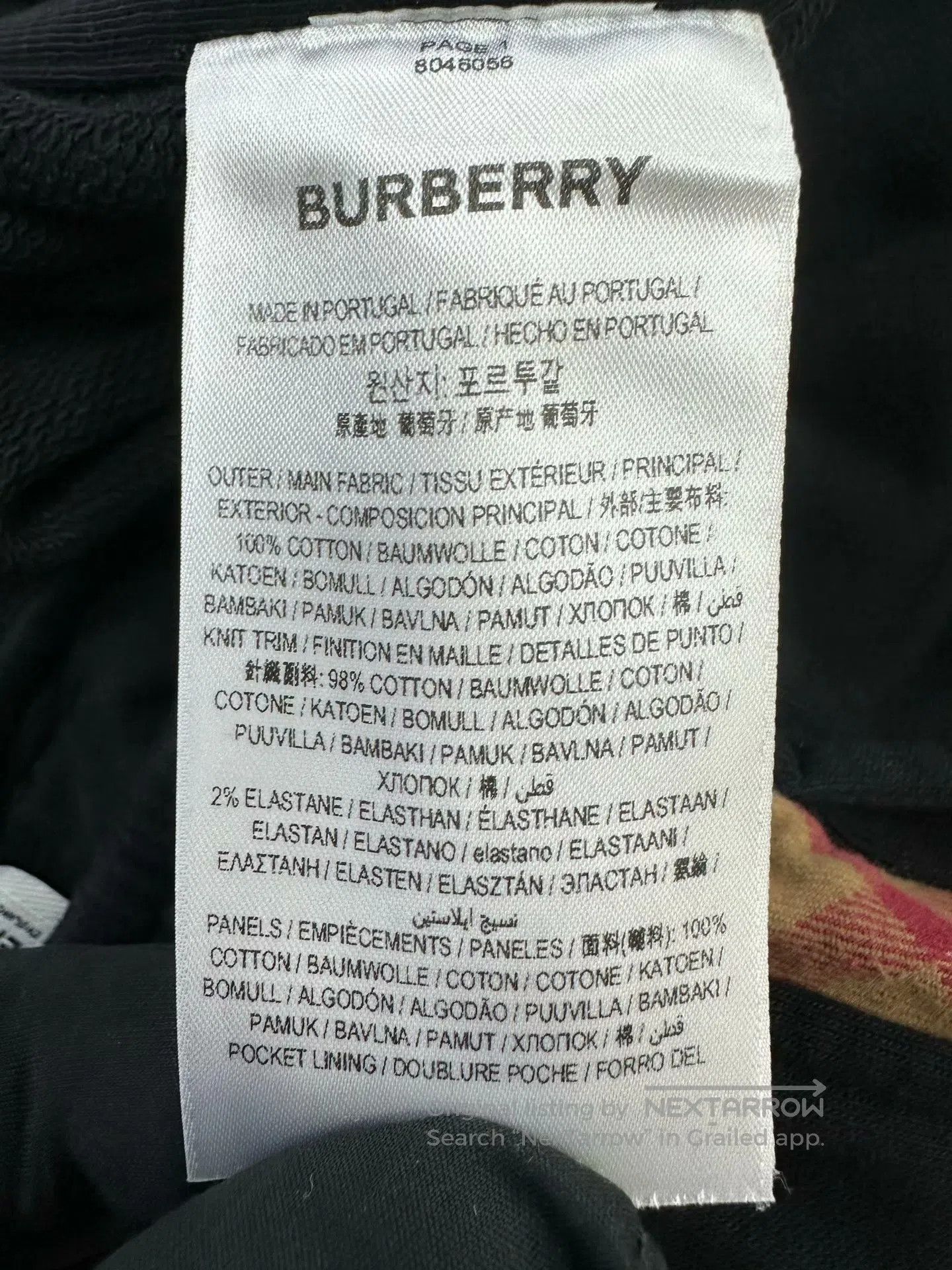 Burberry Burberry size XS Black Side Stripe Logo Pants| Size US 27 - 4 Thumbnail