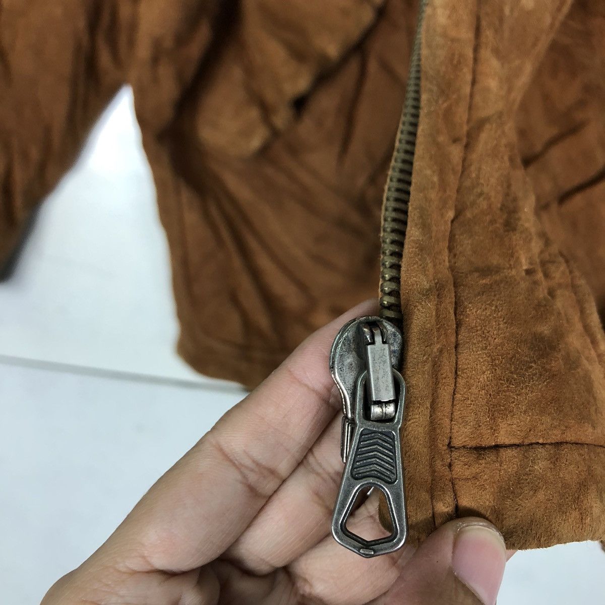 Japanese Brand 🔥Vera Pelle Real Leather Biker Jacket Harry & Moore Italy Size US M / EU 48-50 / 2 - 14 Thumbnail
