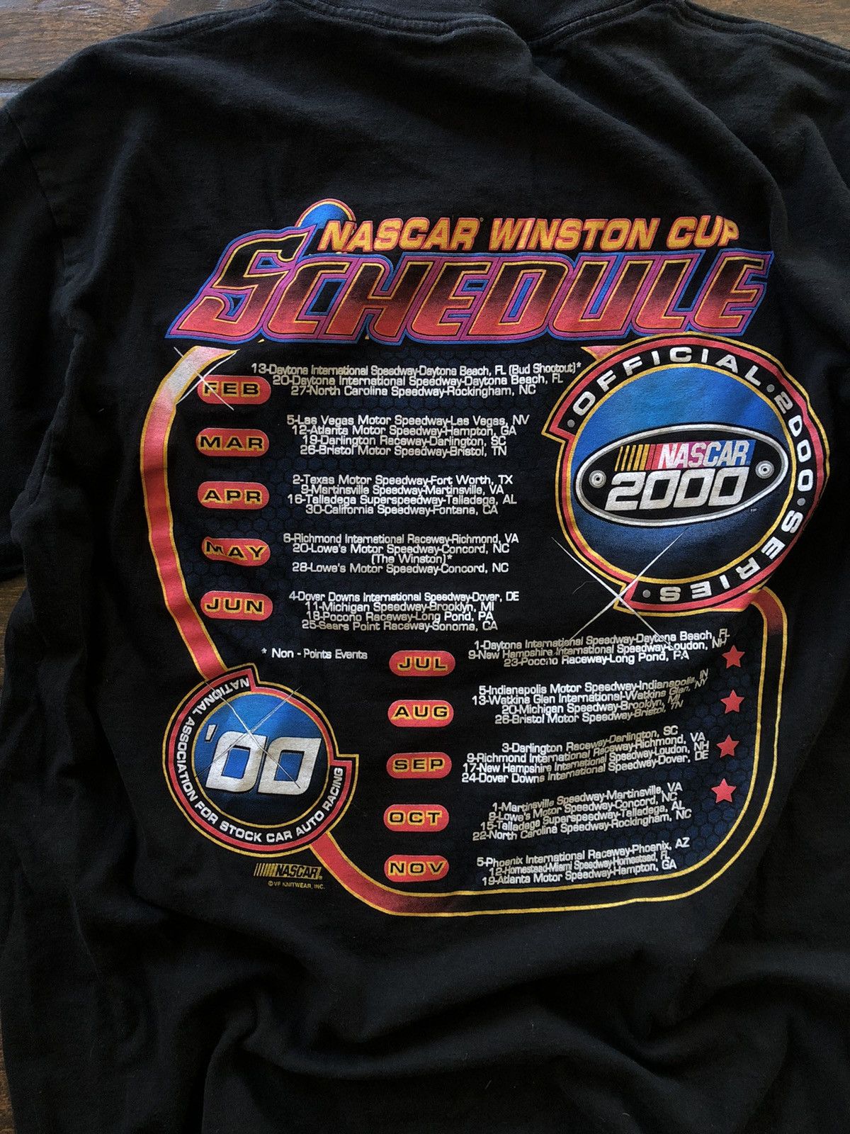 NASCAR × Vintage A MUST HAVE Vintage 00s Nascar Graphic tee Double Sided Size US L / EU 52-54 / 3 - 8 Thumbnail