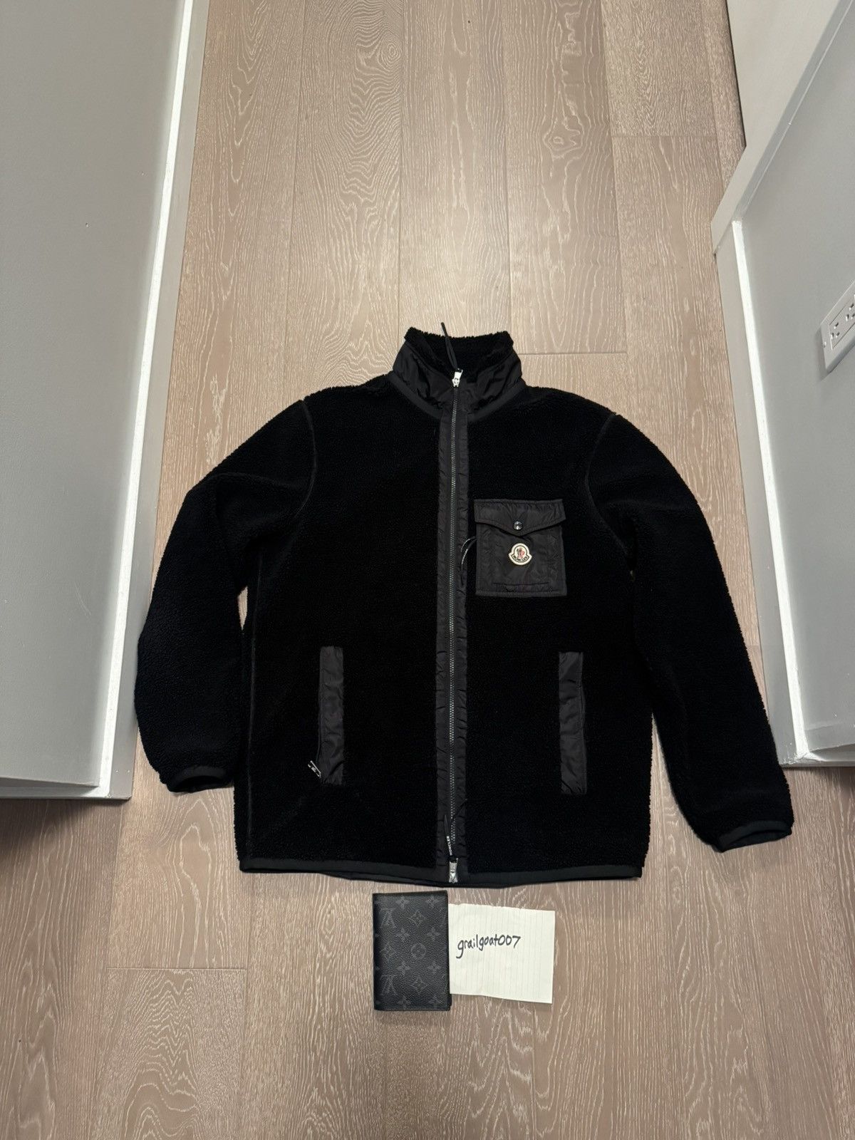 Moncler Moncler Teddy Zip-up Jacket Size US XL / EU 56 / 4 - 1 Thumbnail