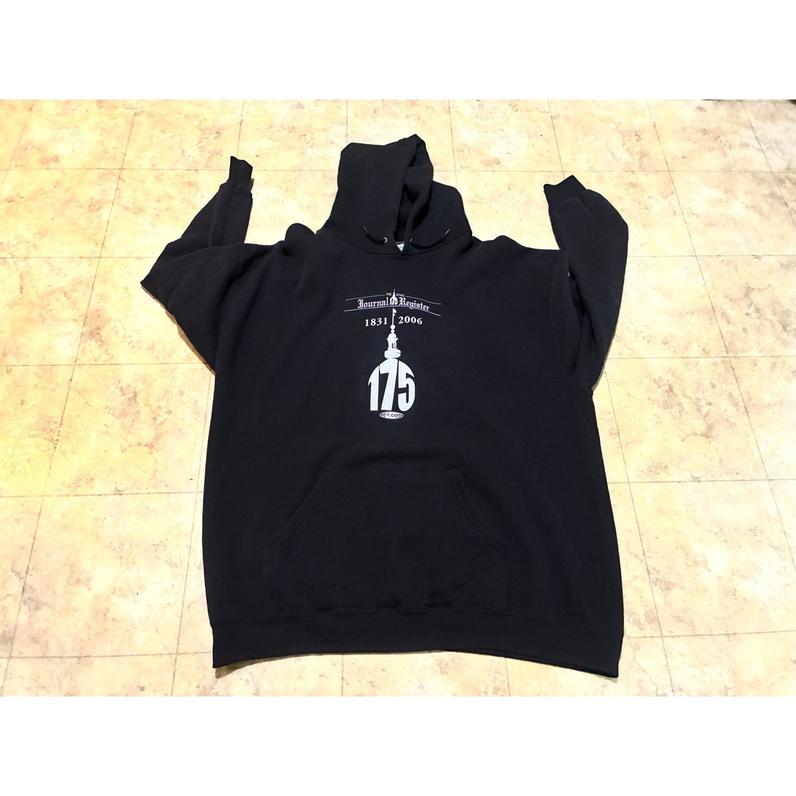 Other 2006 State Journal-Register Springfield IL Black Hoodie XXL Size US XXL / EU 58 / 5 - 2 Thumbnail