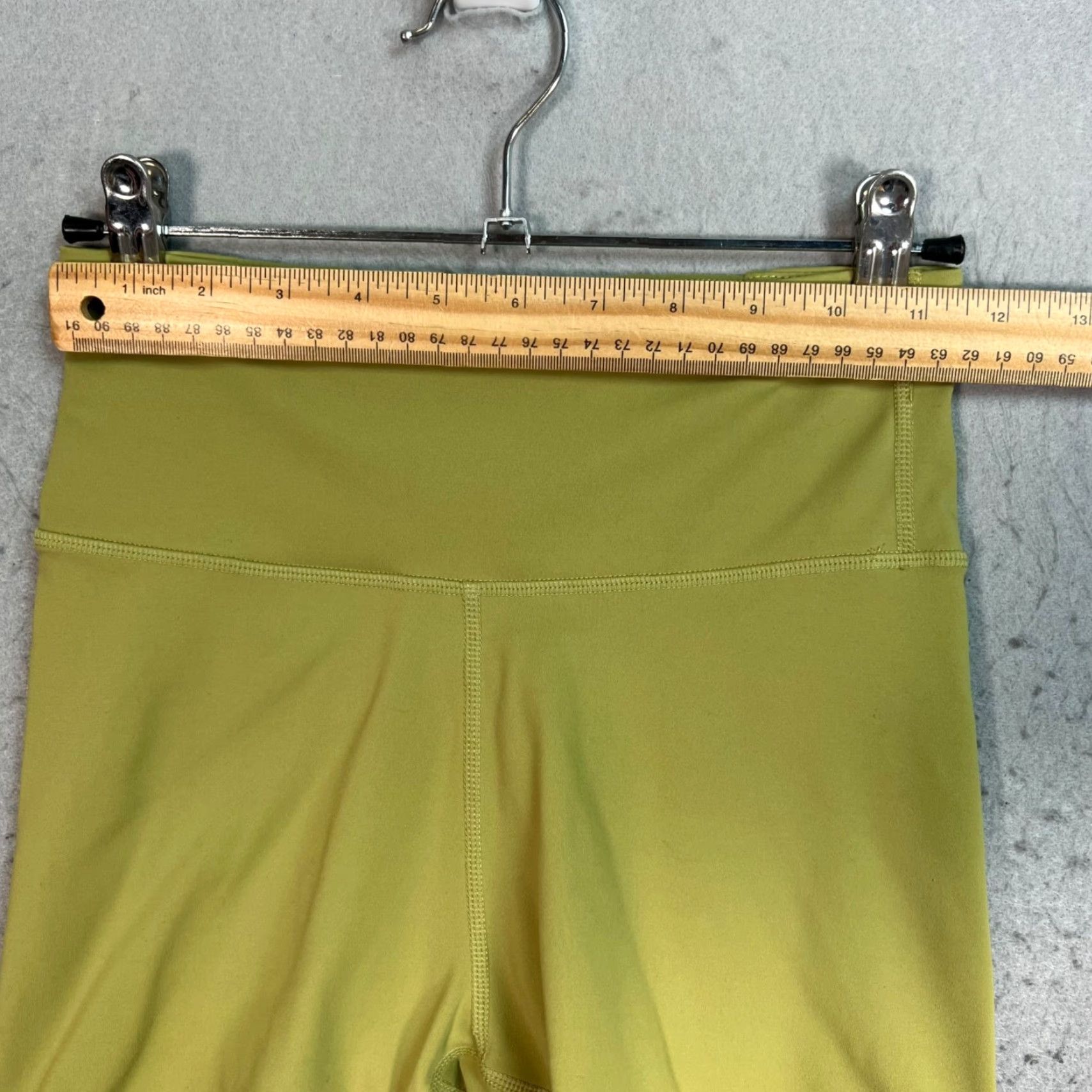 Vintage Tala Womens Size Small High-Waisted Green Active Biker Shorts Athletic Gym Size 28" / US 6 / IT 42 - 5 Thumbnail