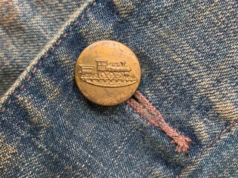 RRL Ralph Lauren RRL Ralph Lauren Denim Western Shirt old yellow mud washed Size US M / EU 48-50 / 2 - 5 Thumbnail
