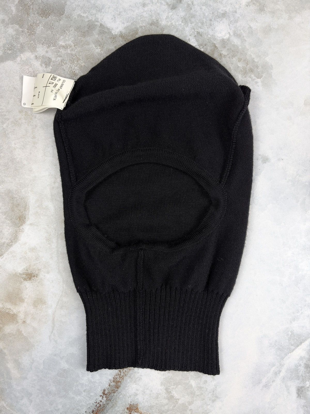 Rick Owens FW07 Rick Owens Exploder Wool Balaclava Face Mask Hat Olmar Size ONE SIZE - 2 Thumbnail
