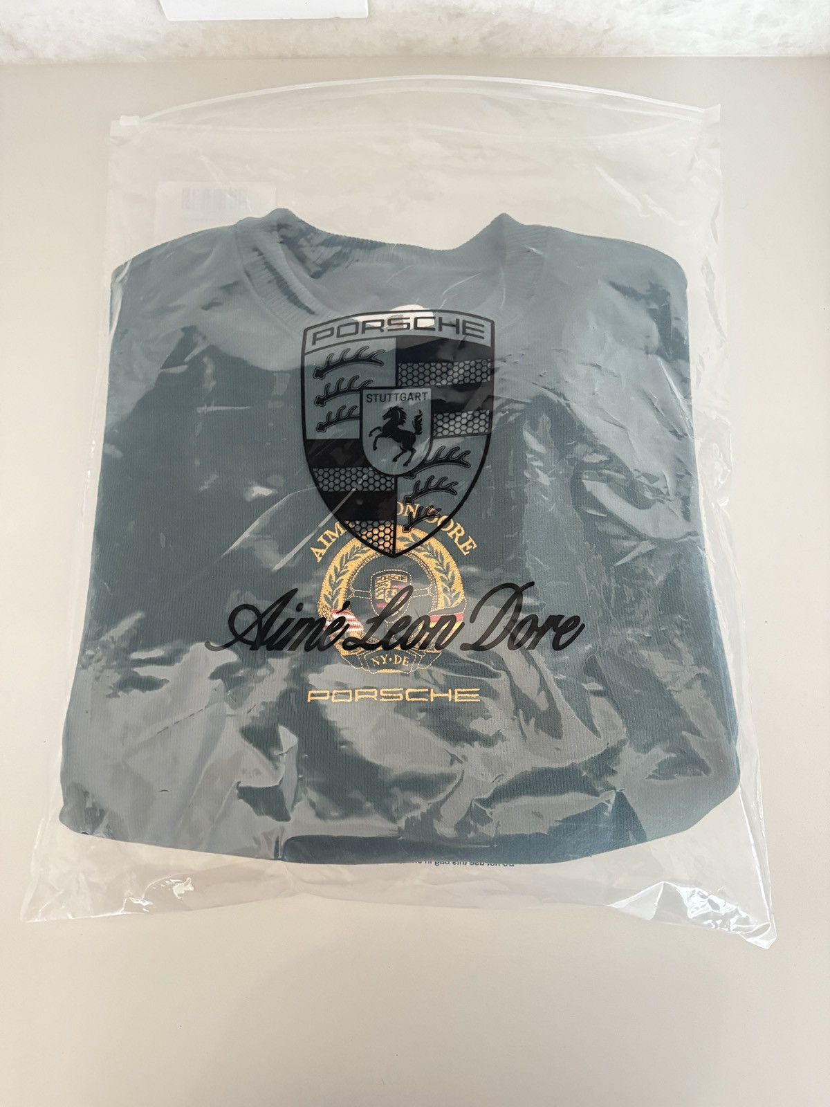 Aime Leon Dore × Porsche Design ALD / Porsche 993 Turbo Embroidered Crewneck Sweatshirt Size US S / EU 44-46 / 1 - 2 Thumbnail