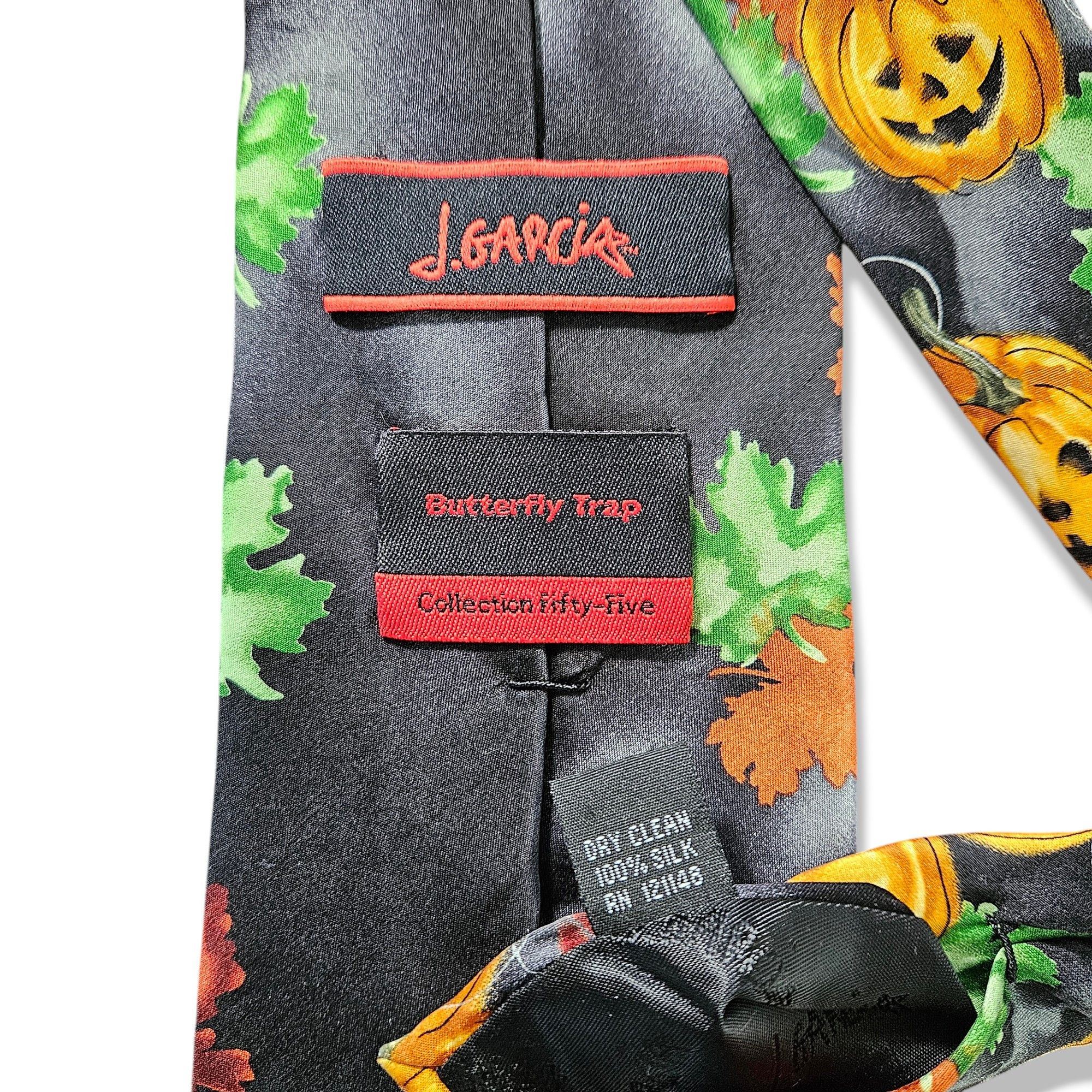 Other J.Garcia 60x3.5" Tie 100% Silk Halloween Autumn Pumpkin Size ONE SIZE - 6 Thumbnail