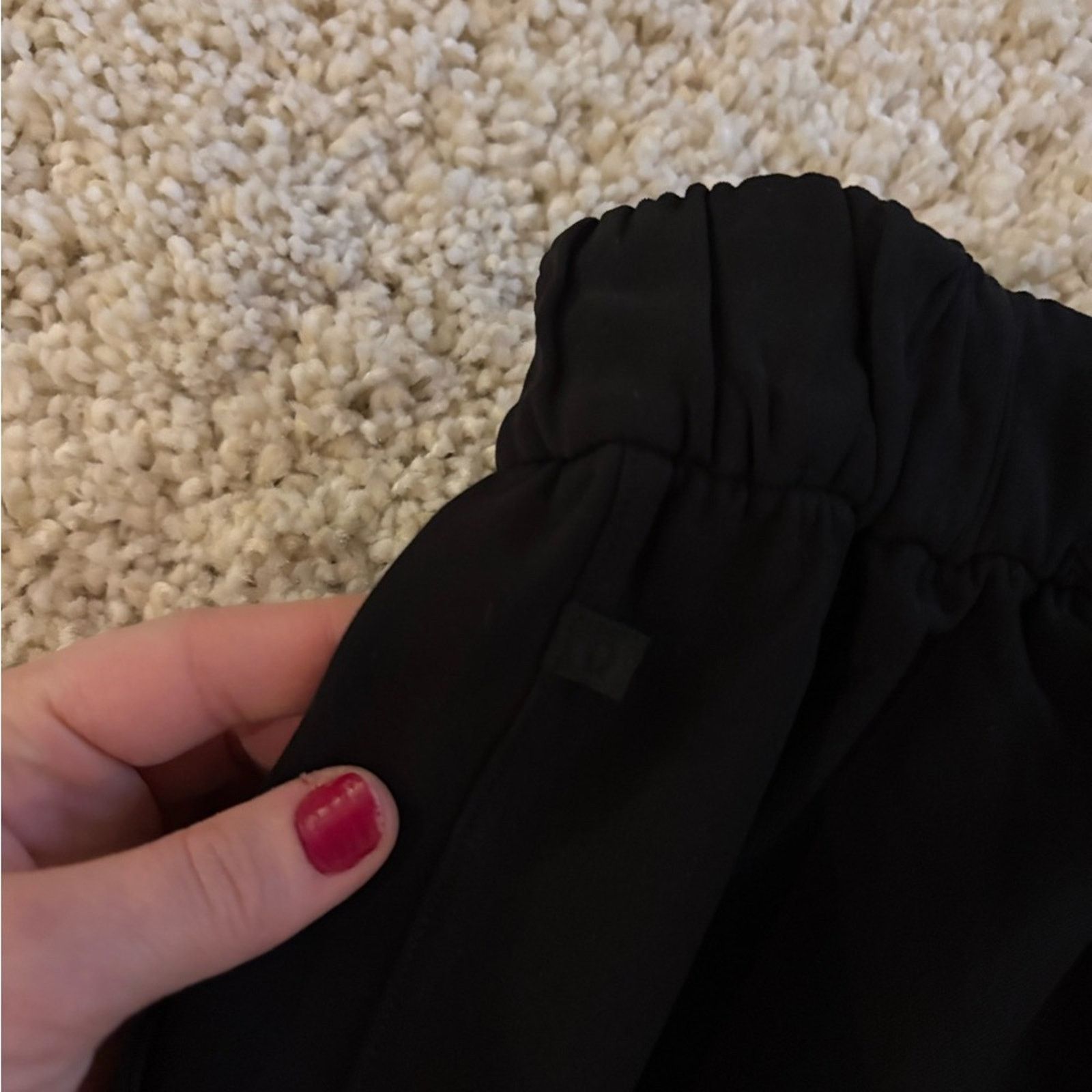 Lululemon Lululemon Black Waist Tie Belt Skirt Size 25" / US 0 / IT 36 - 4 Thumbnail