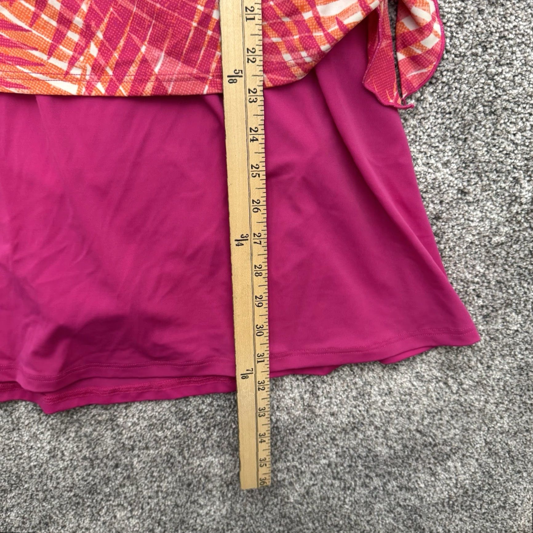 Vintage Calypso Cove Swim Skirt 16 Women One Piece Blue Beach Modest Tropical Chic Resort Island Vacation Fun Mens? Girls? Size 38" / US 16 / IT 52 - 3 Thumbnail