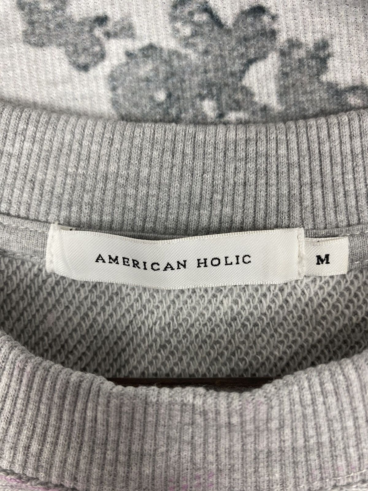 Japanese Brand Vintage American Holic Crewneck Sweatshirts Size US M / EU 48-50 / 2 - 8 Thumbnail